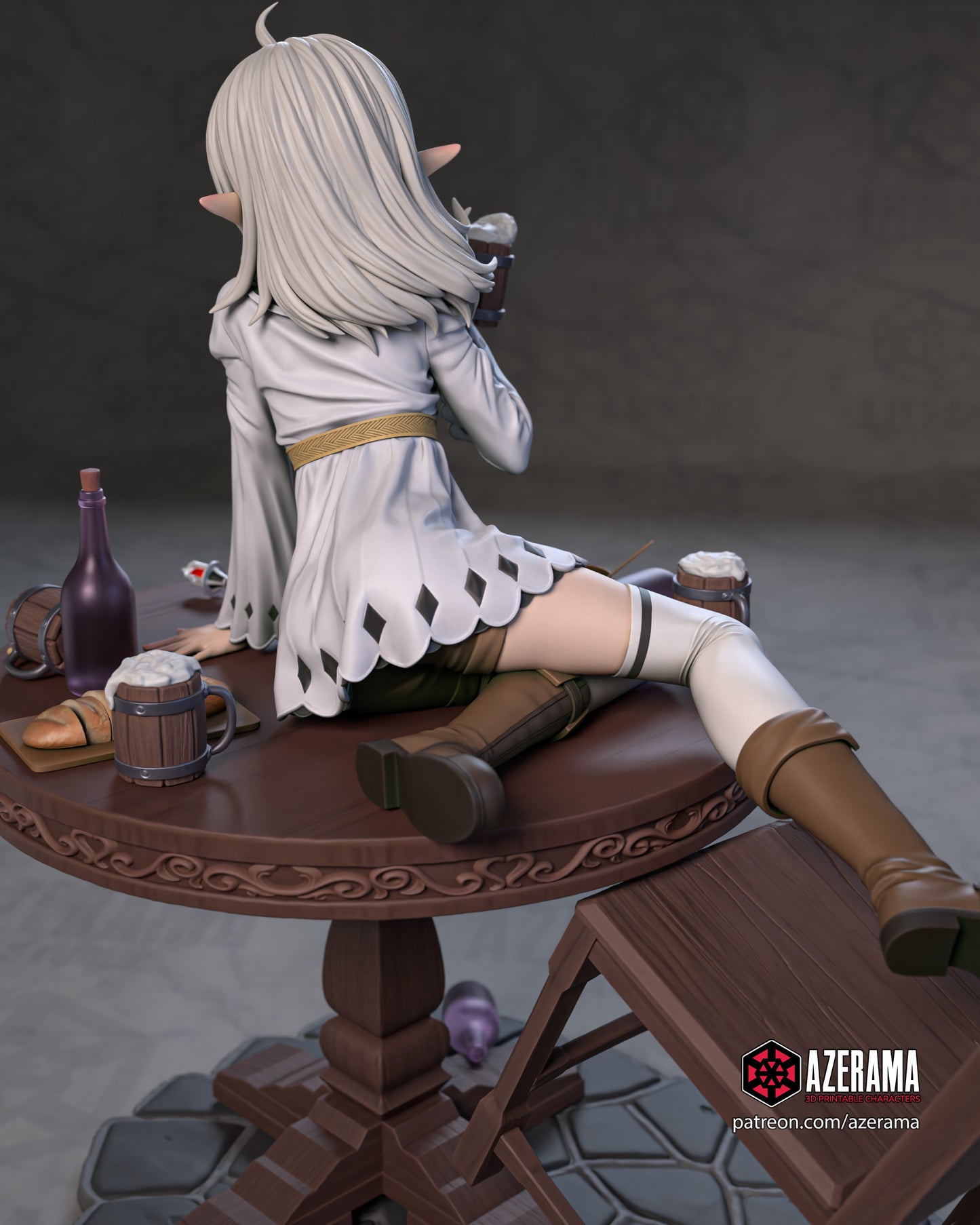 Sylphie (VARAINT PART INCLUDED) - Unassembled and Unpainted Garage Kit - Model Designed by Azerama