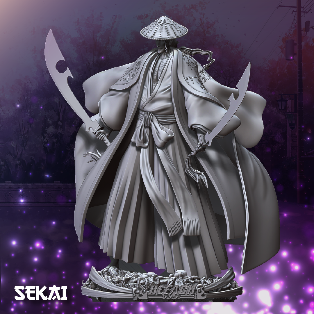 Syunsui - Unassembled and Unpainted Garage Kit - Model Designed by Sekai3D