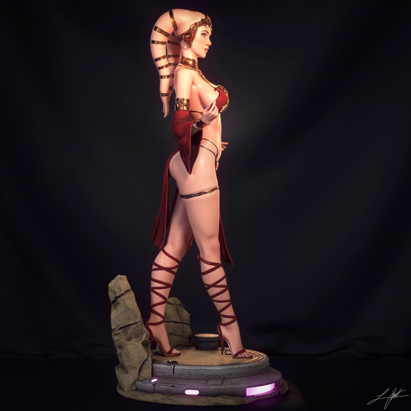 Twilek - Unassembled and Unpainted Garage Kit - Model Designed by Abe3D/Ramses