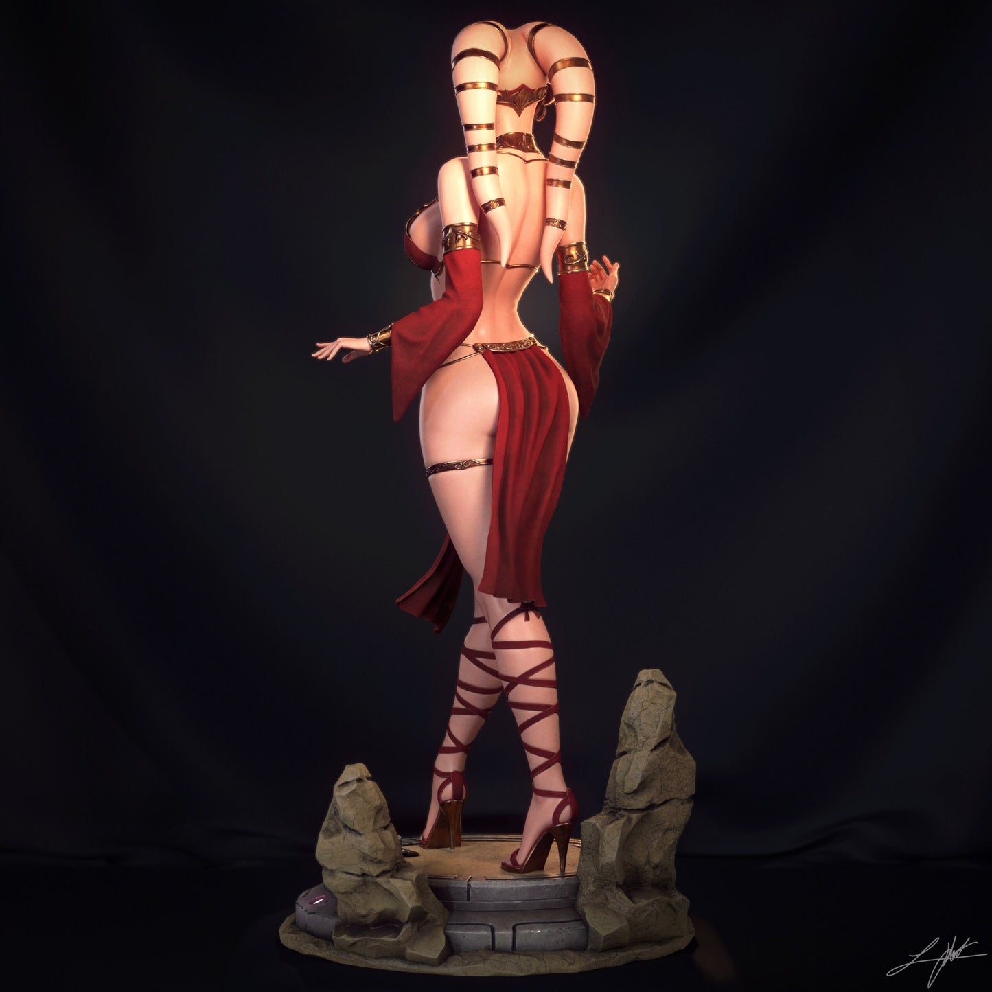 Twilek - Unassembled and Unpainted Garage Kit - Model Designed by Abe3D/Ramses
