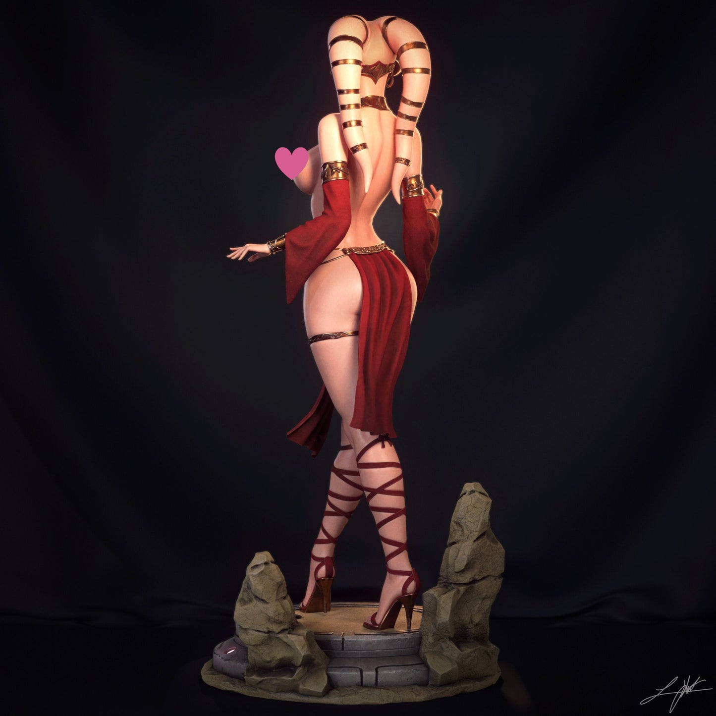 Twilek NSFW - Unassembled and Unpainted Garage Kit - Model Designed by Abe3D/Ramses