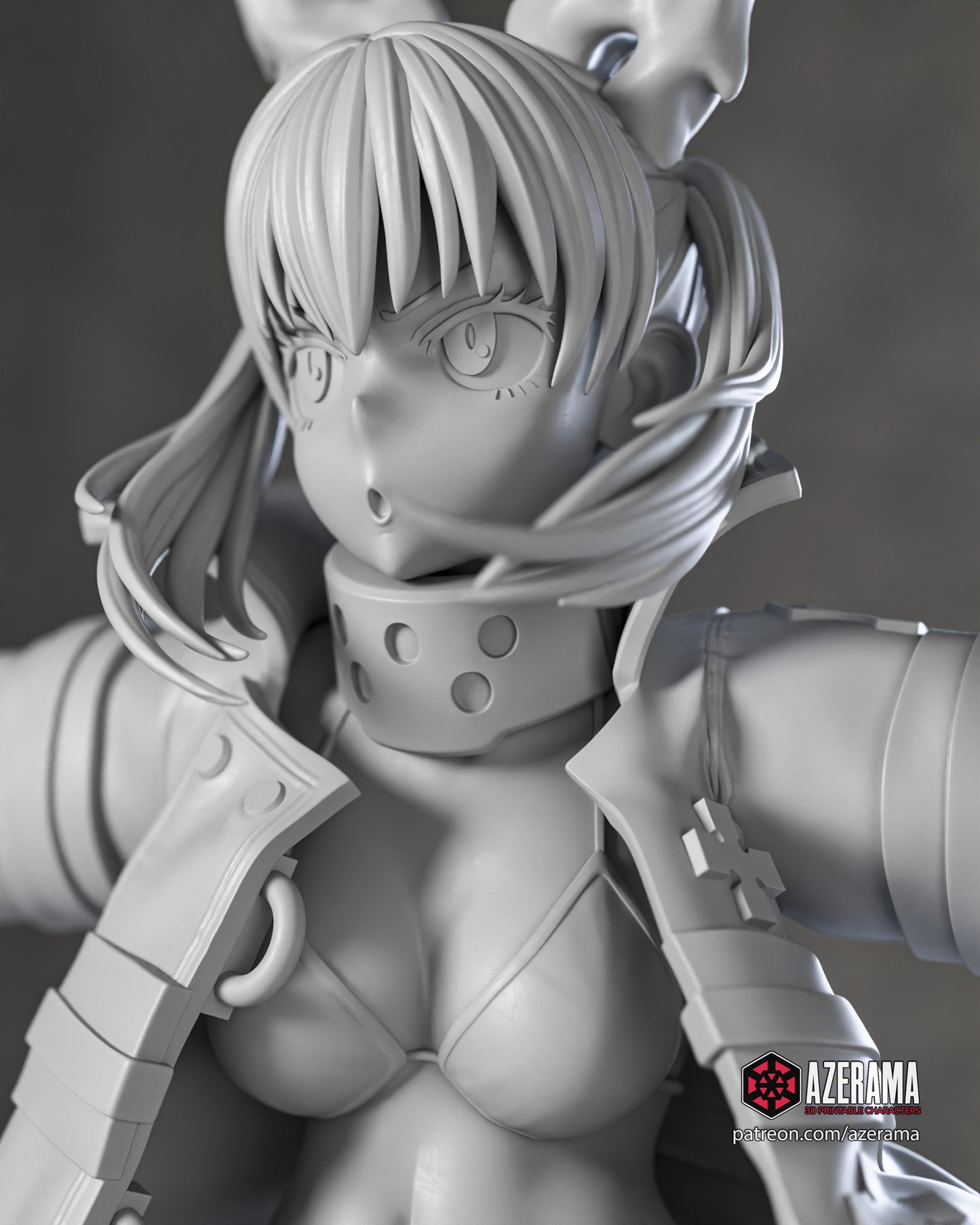 Tamaki - Unassembled and Unpainted Garage Kit - Model Designed by Azerama