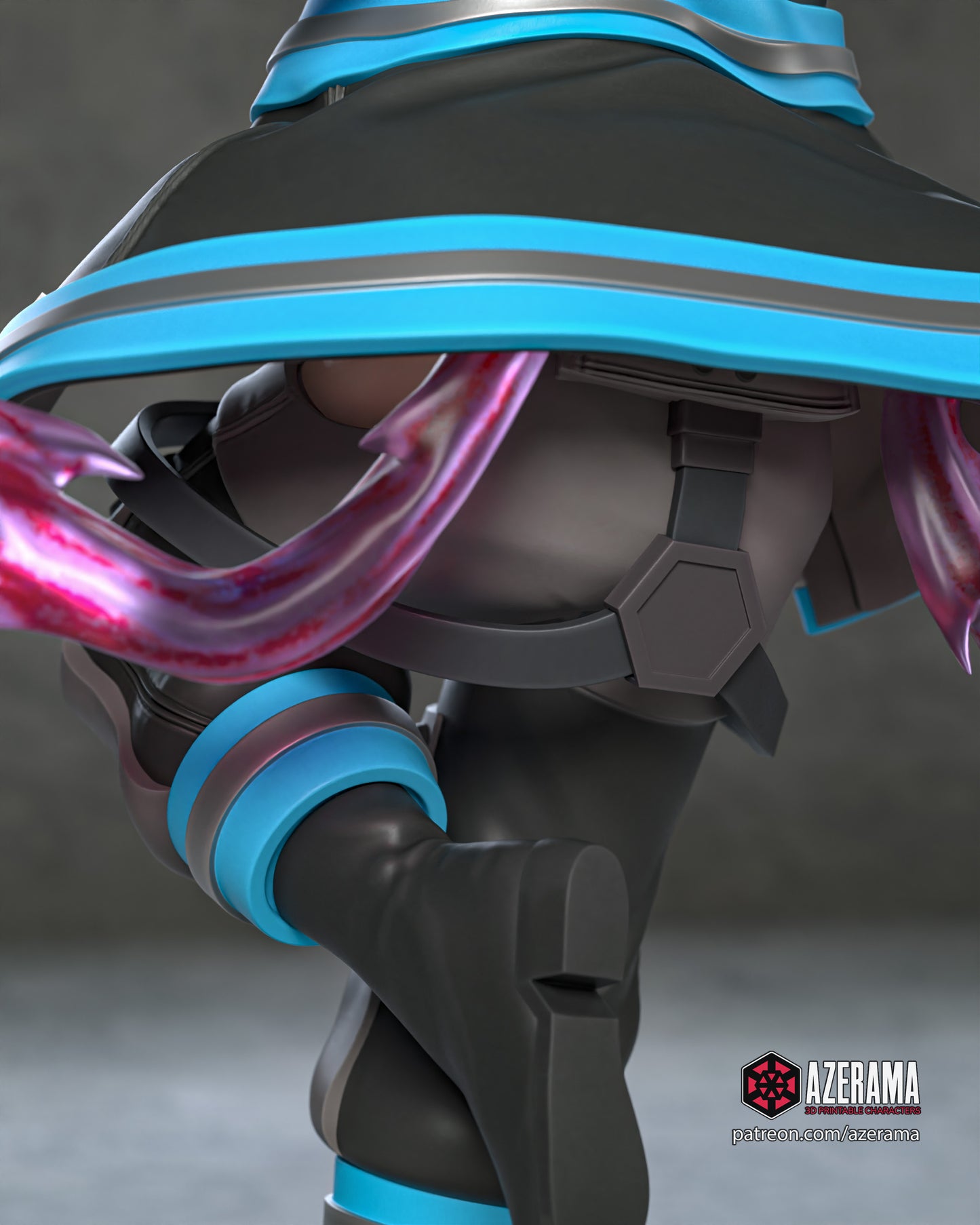 Tamaki - Unassembled and Unpainted Garage Kit - Model Designed by Azerama