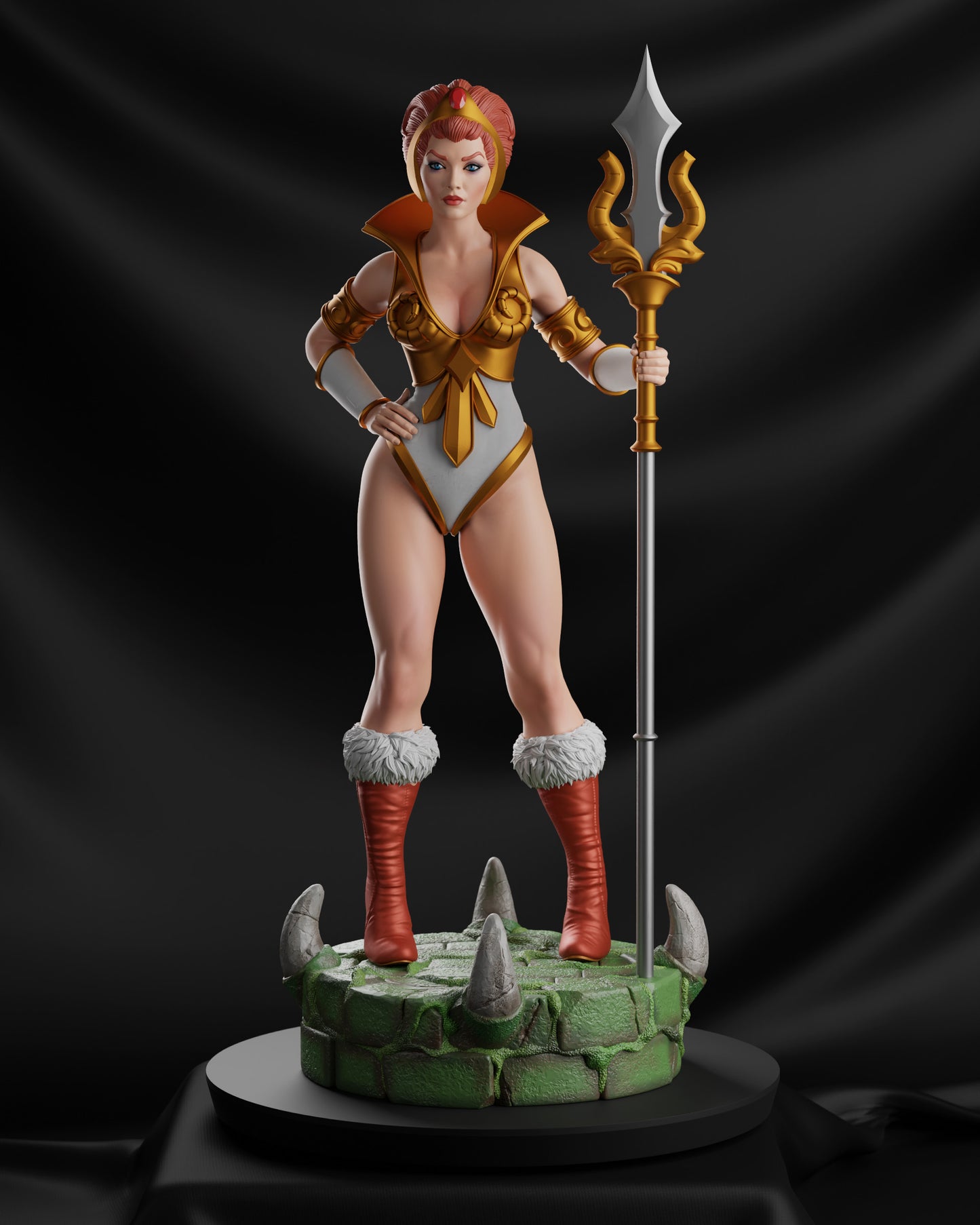 Teela - Unassembled and Unpainted Garage Kit - Model Designed by Abe3d