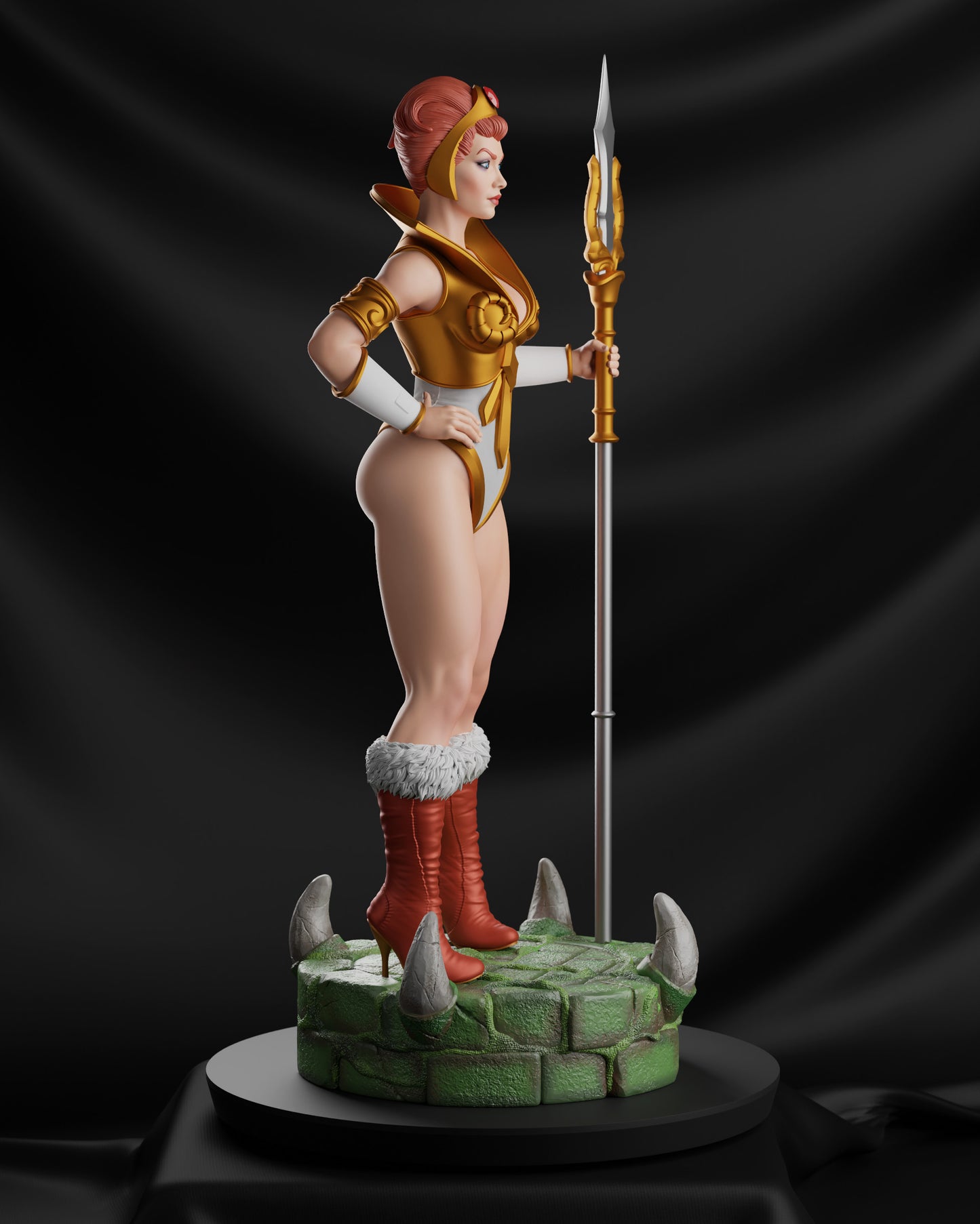 Teela - Unassembled and Unpainted Garage Kit - Model Designed by Abe3d