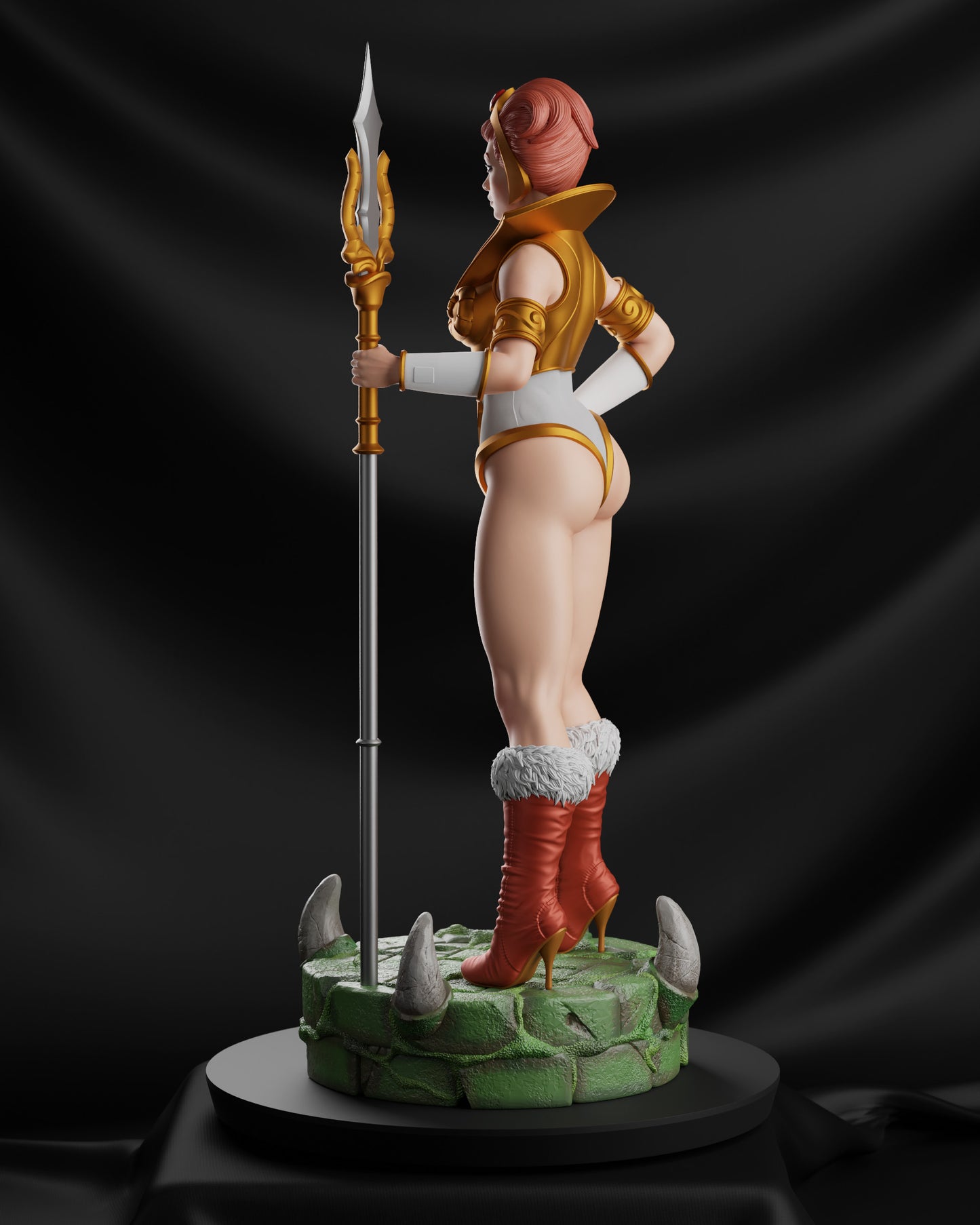 Teela - Unassembled and Unpainted Garage Kit - Model Designed by Abe3d