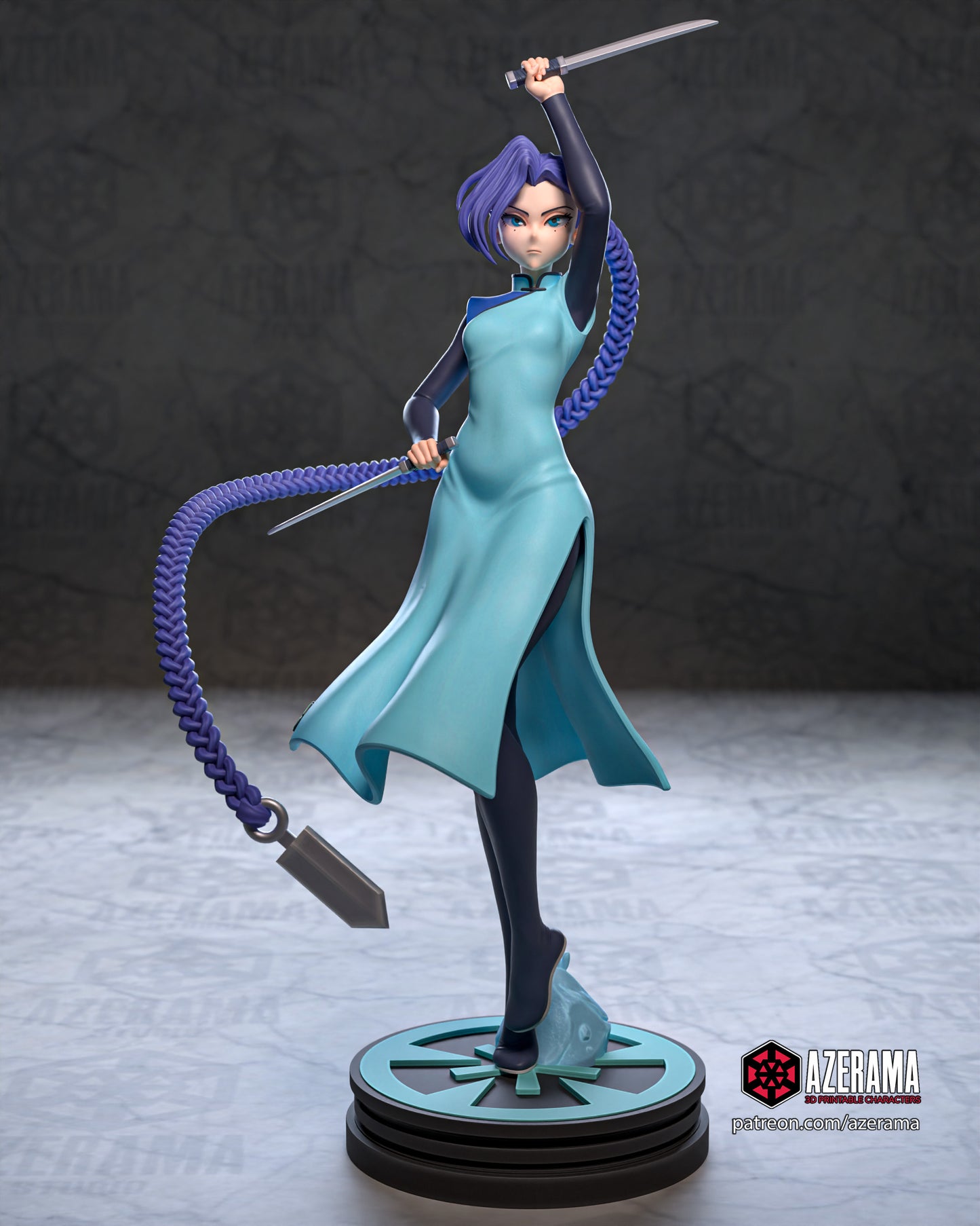 Thirteen - Unassembled and Unpainted Garage Kit - Model Designed by Azerama