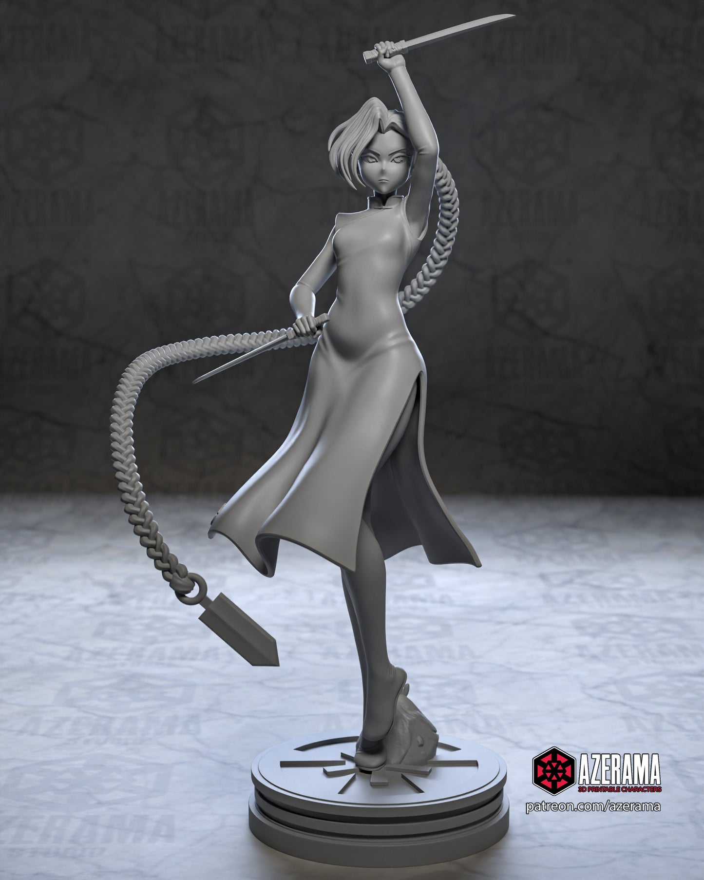 Thirteen - Unassembled and Unpainted Garage Kit - Model Designed by Azerama