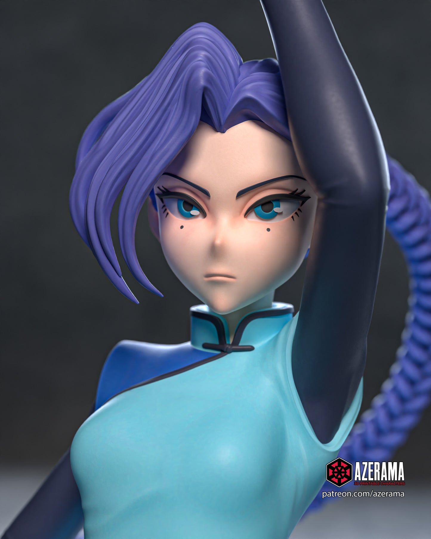 Thirteen - Unassembled and Unpainted Garage Kit - Model Designed by Azerama