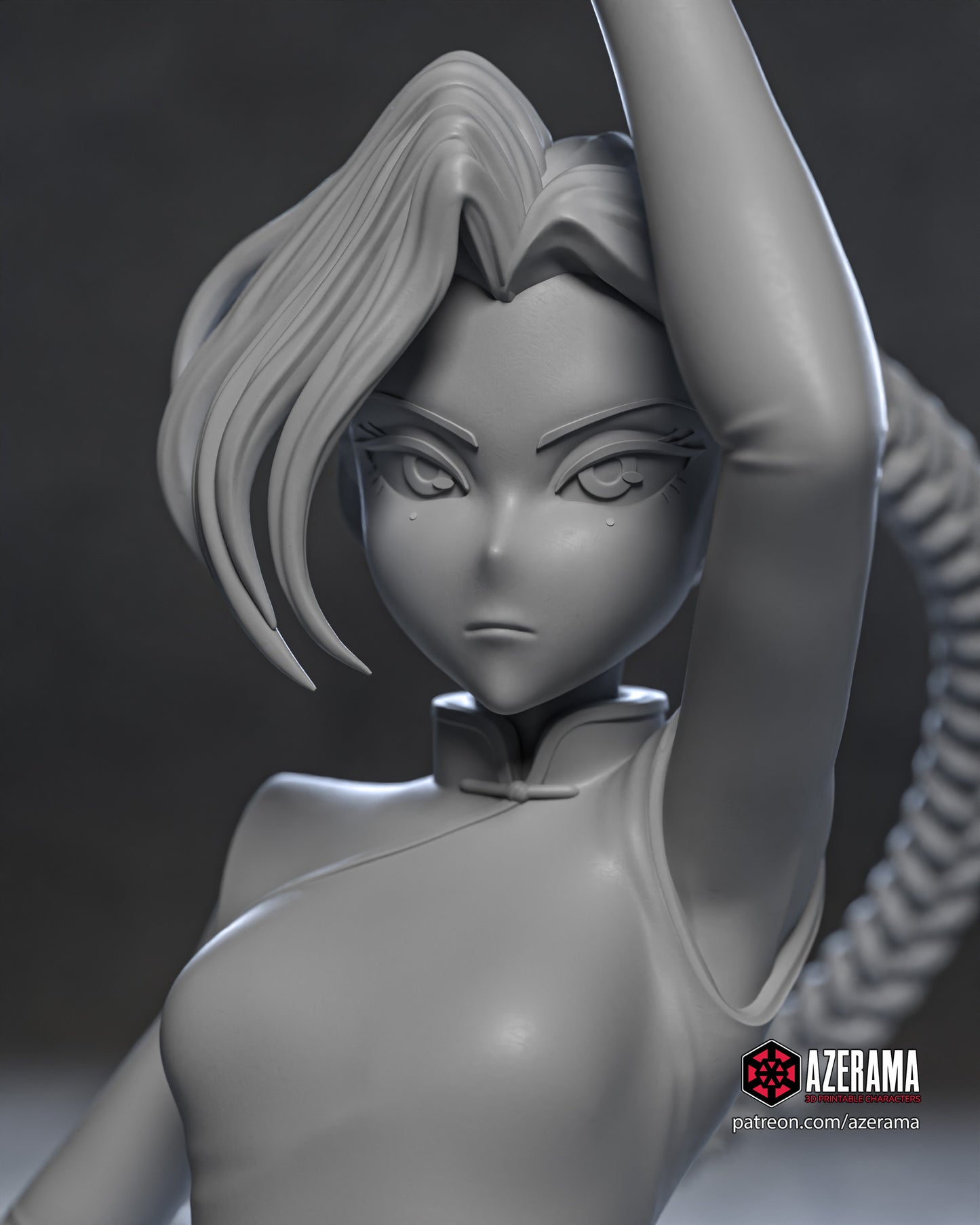 Thirteen - Unassembled and Unpainted Garage Kit - Model Designed by Azerama