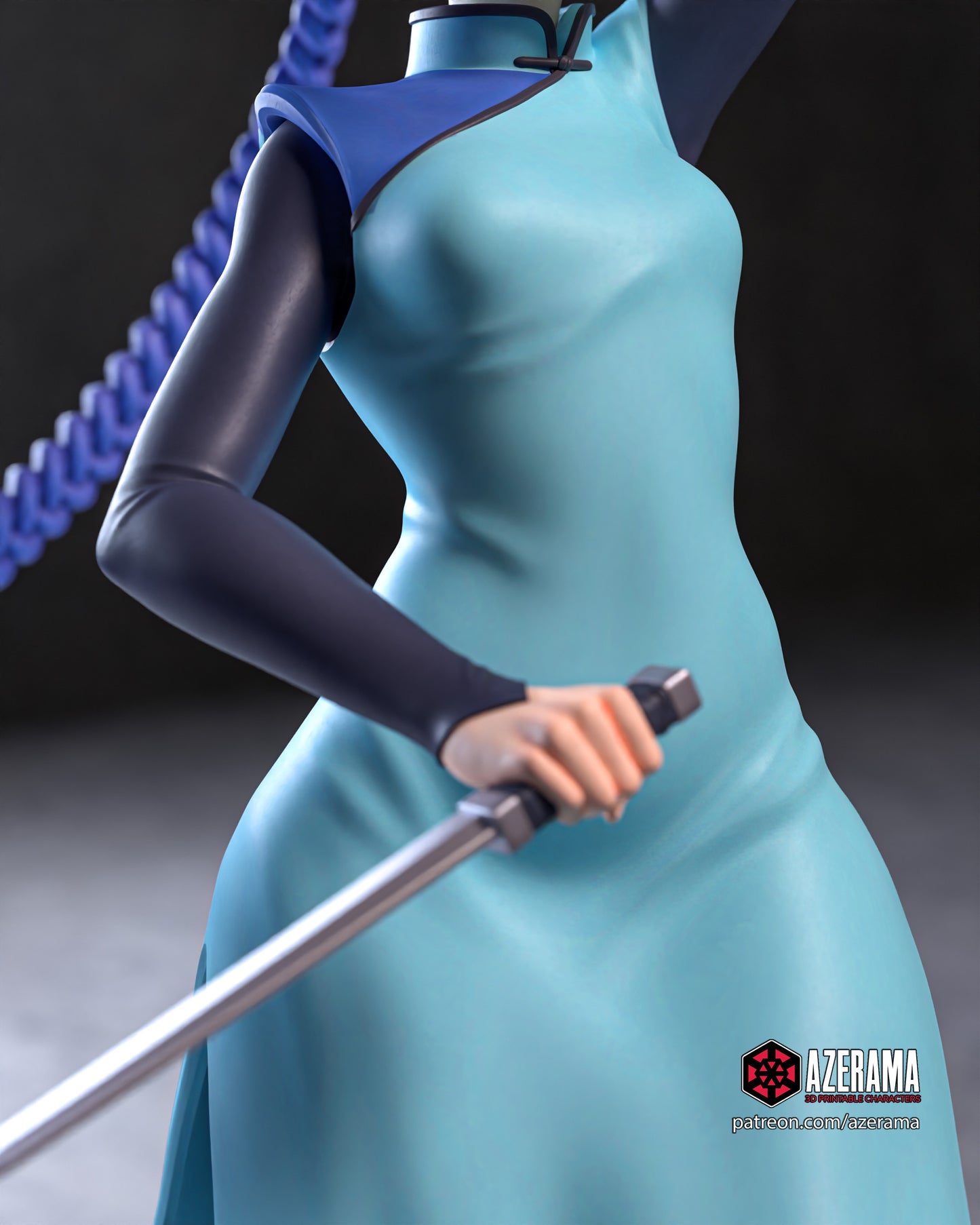 Thirteen - Unassembled and Unpainted Garage Kit - Model Designed by Azerama