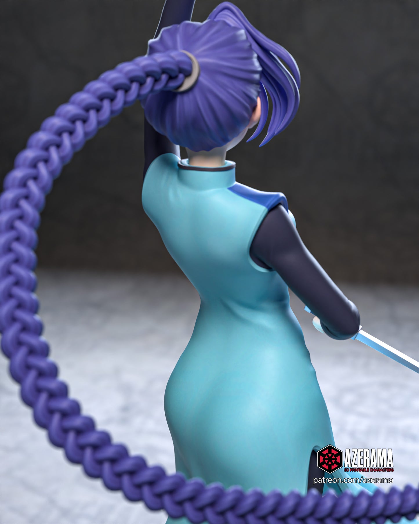 Thirteen - Unassembled and Unpainted Garage Kit - Model Designed by Azerama