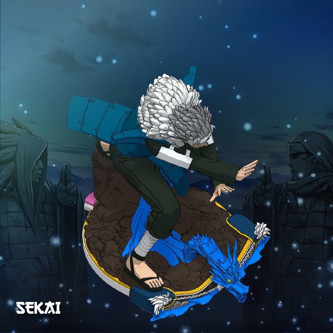 Tobirama Senju - Unassembled and Unpainted Garage Kit - Model Designed by Sekai3d