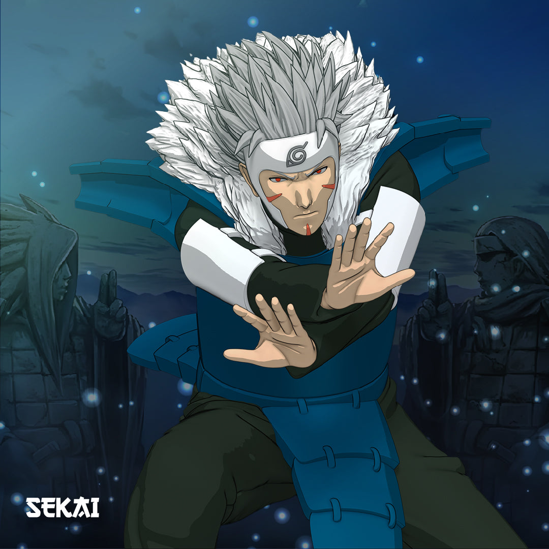 Tobirama Senju - Unassembled and Unpainted Garage Kit - Model Designed by Sekai3d