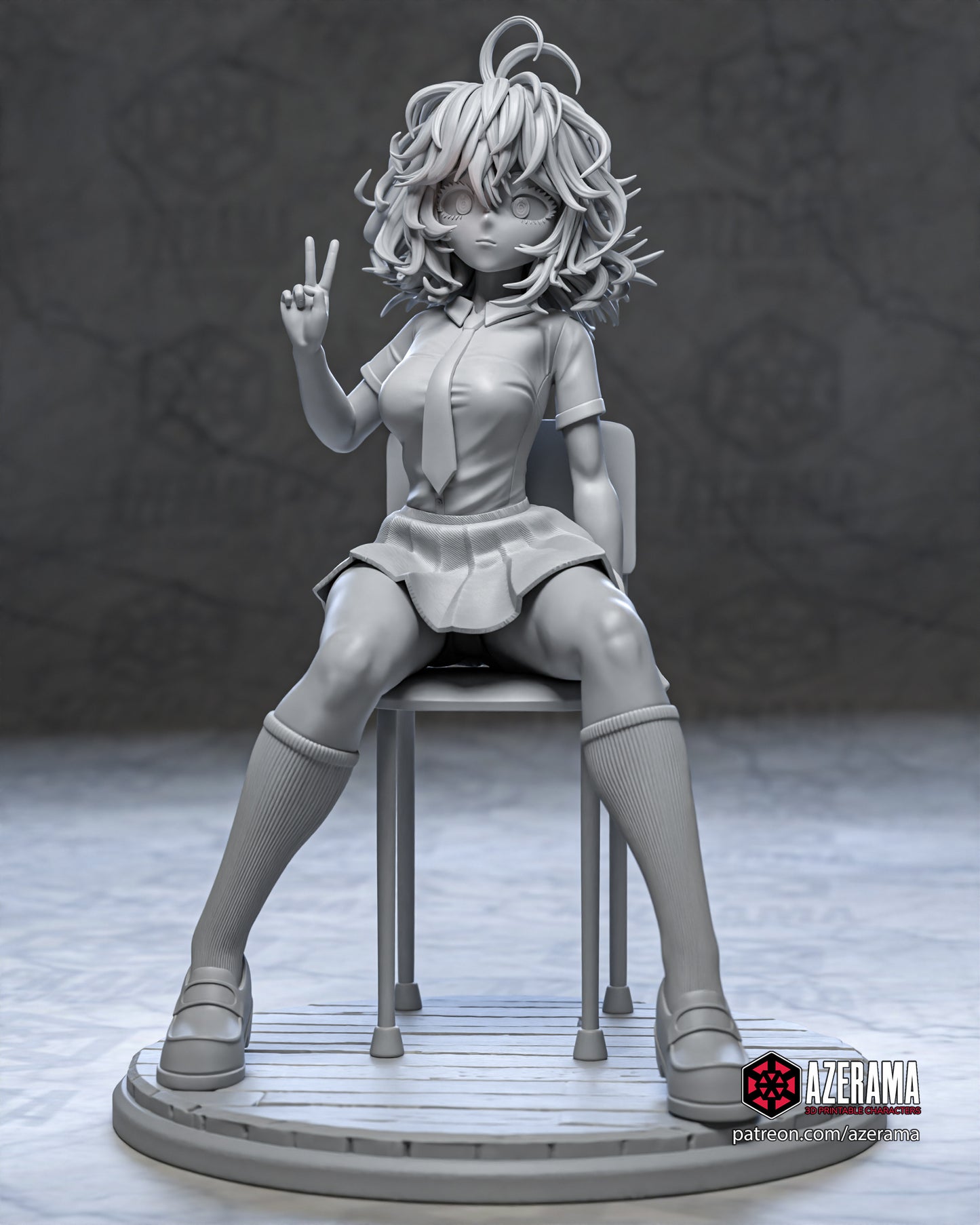 Toru - Unassembled and Unpainted Garage Kit - Model Designed by Azerama