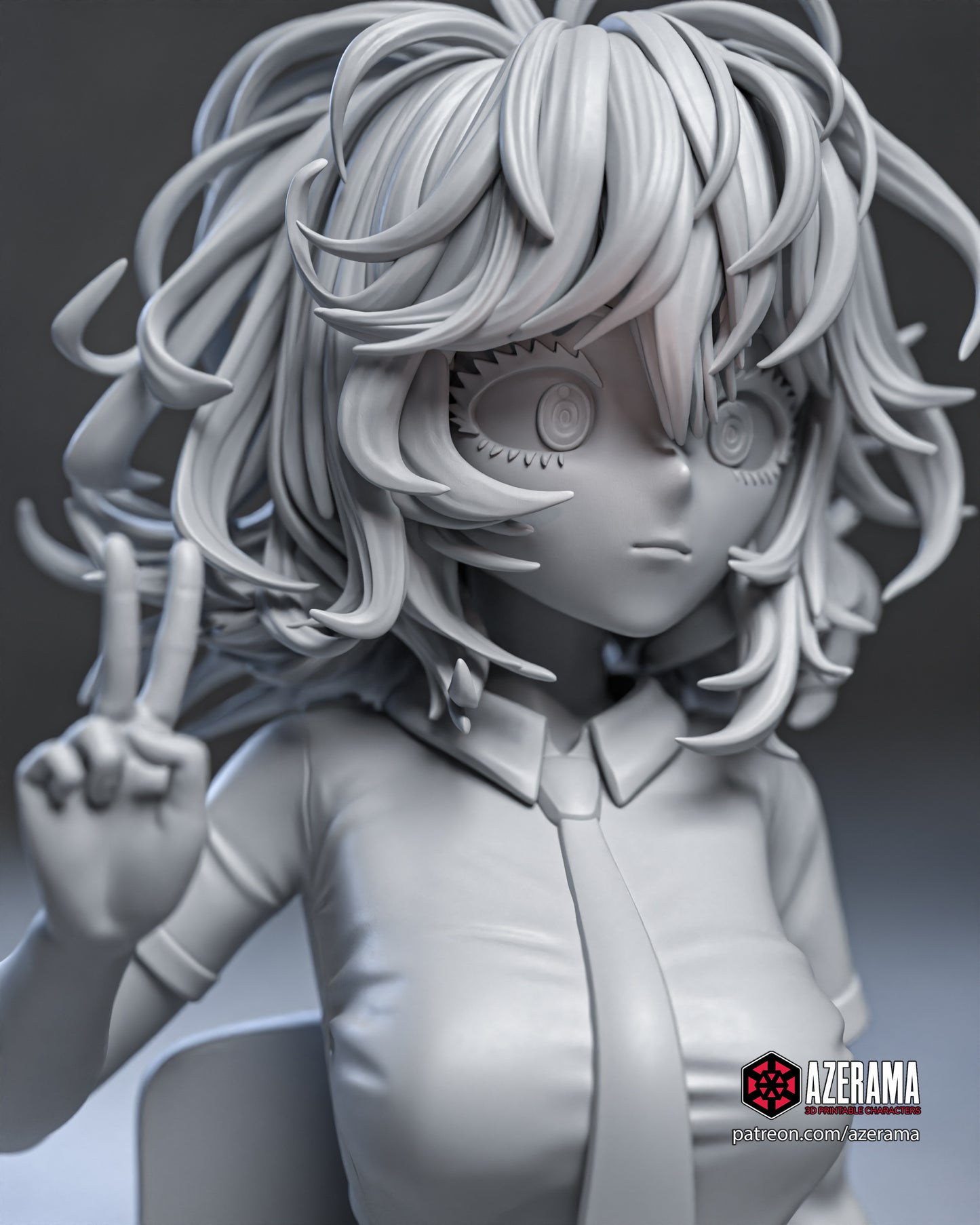 Toru - Unassembled and Unpainted Garage Kit - Model Designed by Azerama