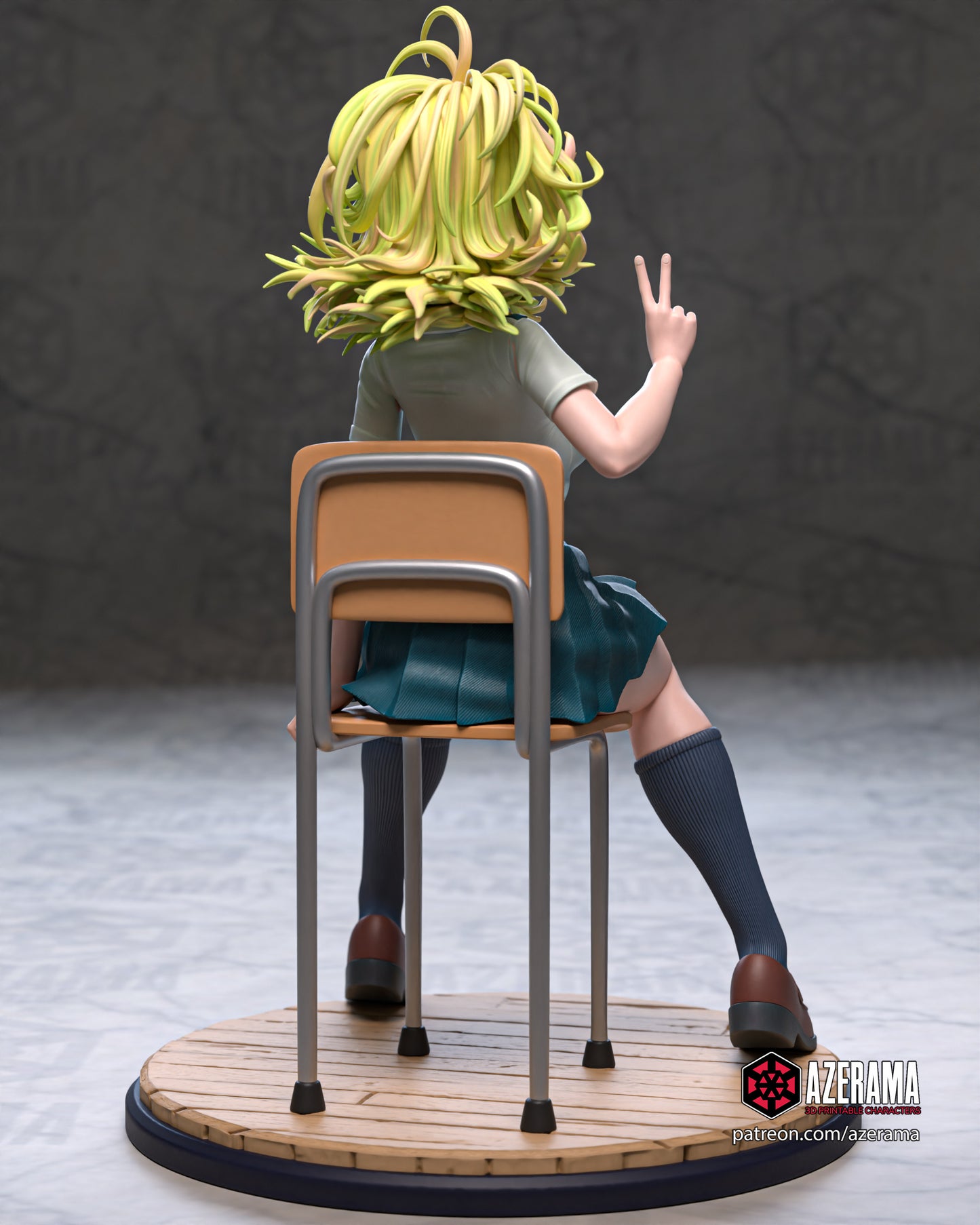 Toru - Unassembled and Unpainted Garage Kit - Model Designed by Azerama
