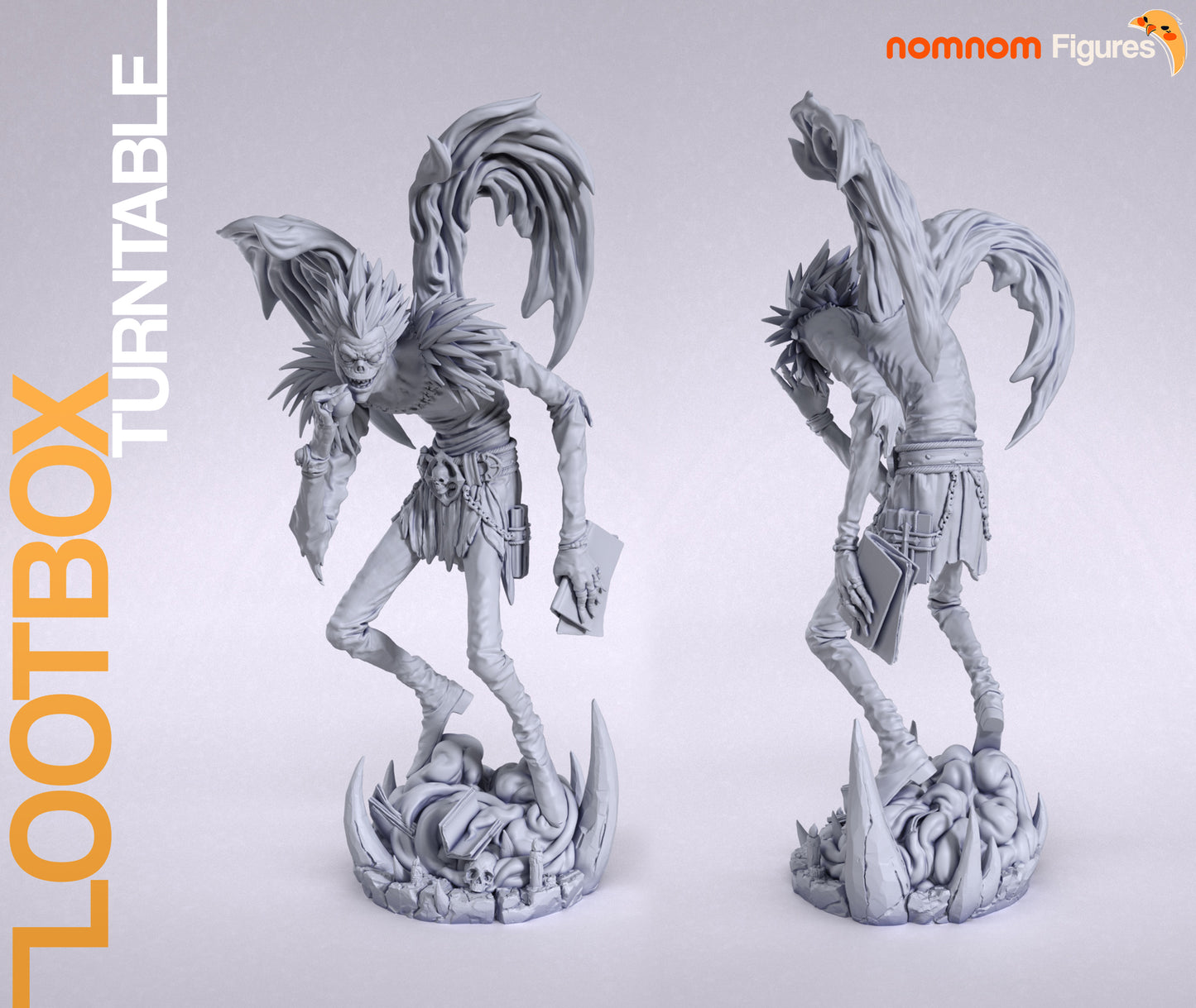 Ryuk - Unassembled and Unpainted Garage Kit - Model Designed by NomNom Figures