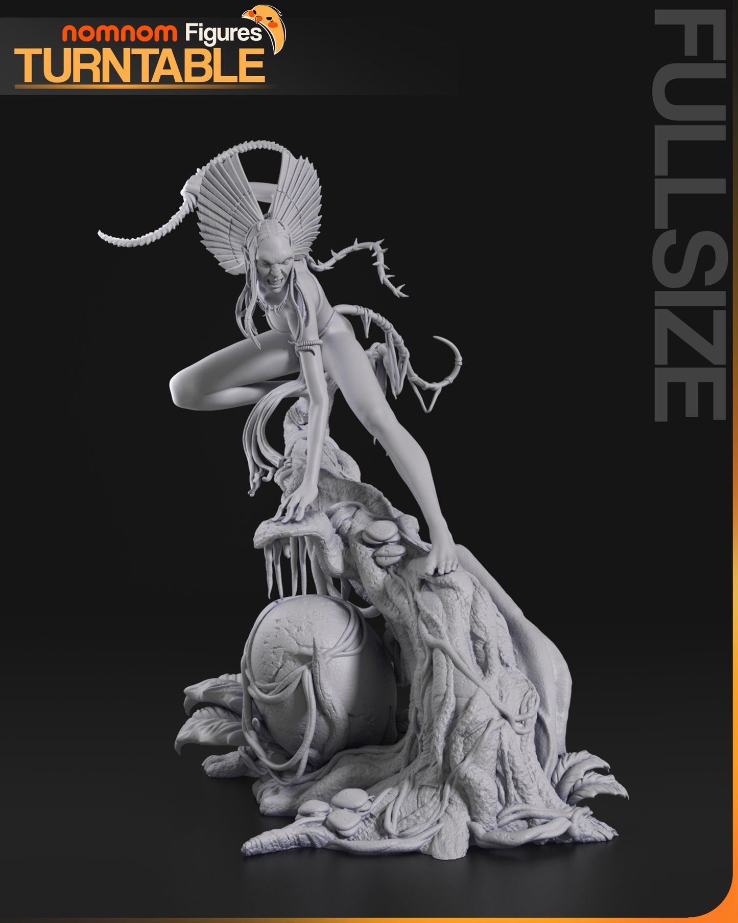 Varang - Unassembled and Unpainted Garage Kit - Model Designed by Nomnom Figures