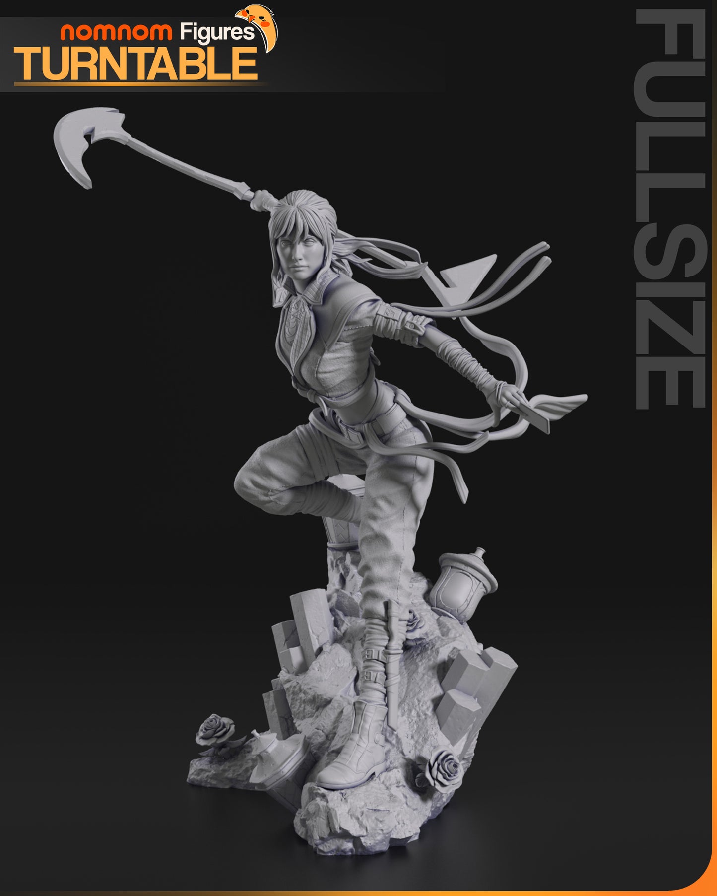 Sciel - Unassembled and Unpainted Garage Kit - Model Designed by NomNom Figures