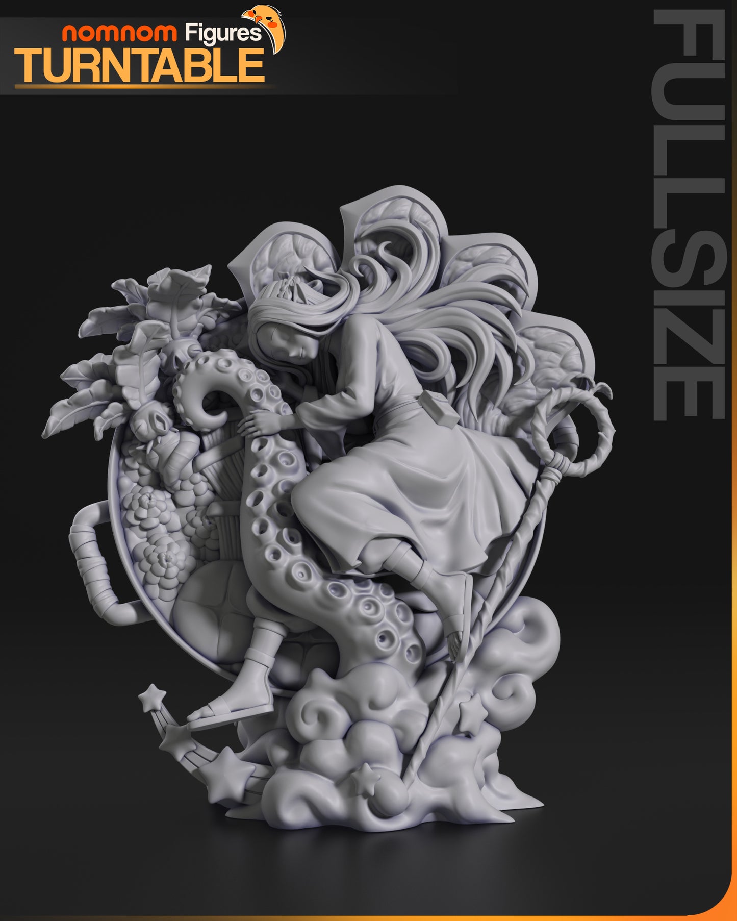 Marcille - Unassembled and Unpainted Garage Kit - Model Designed by NomNom Figures