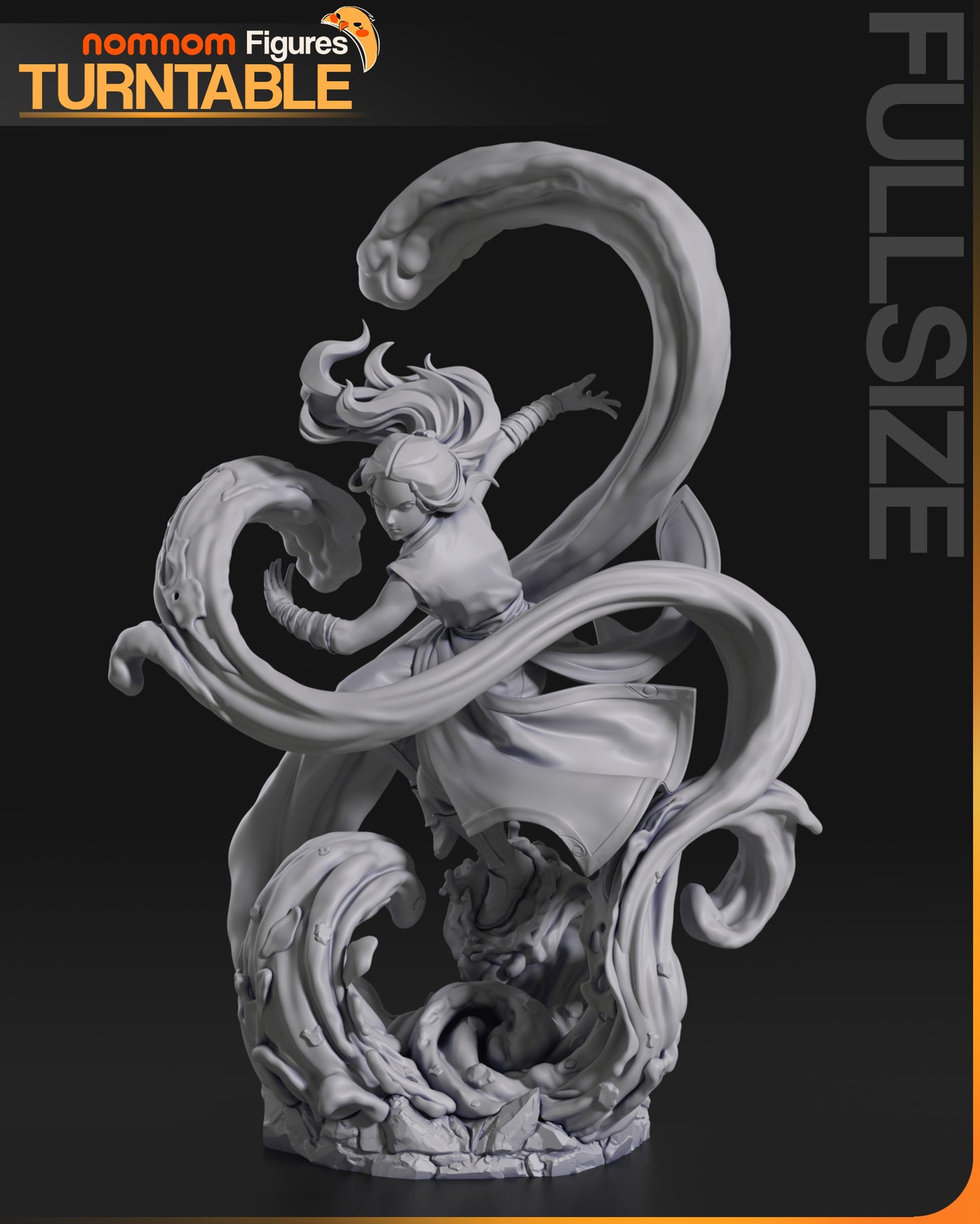 Katara - Unassembled and Unpainted Garage Kit - Model Designed by NomNom Figures
