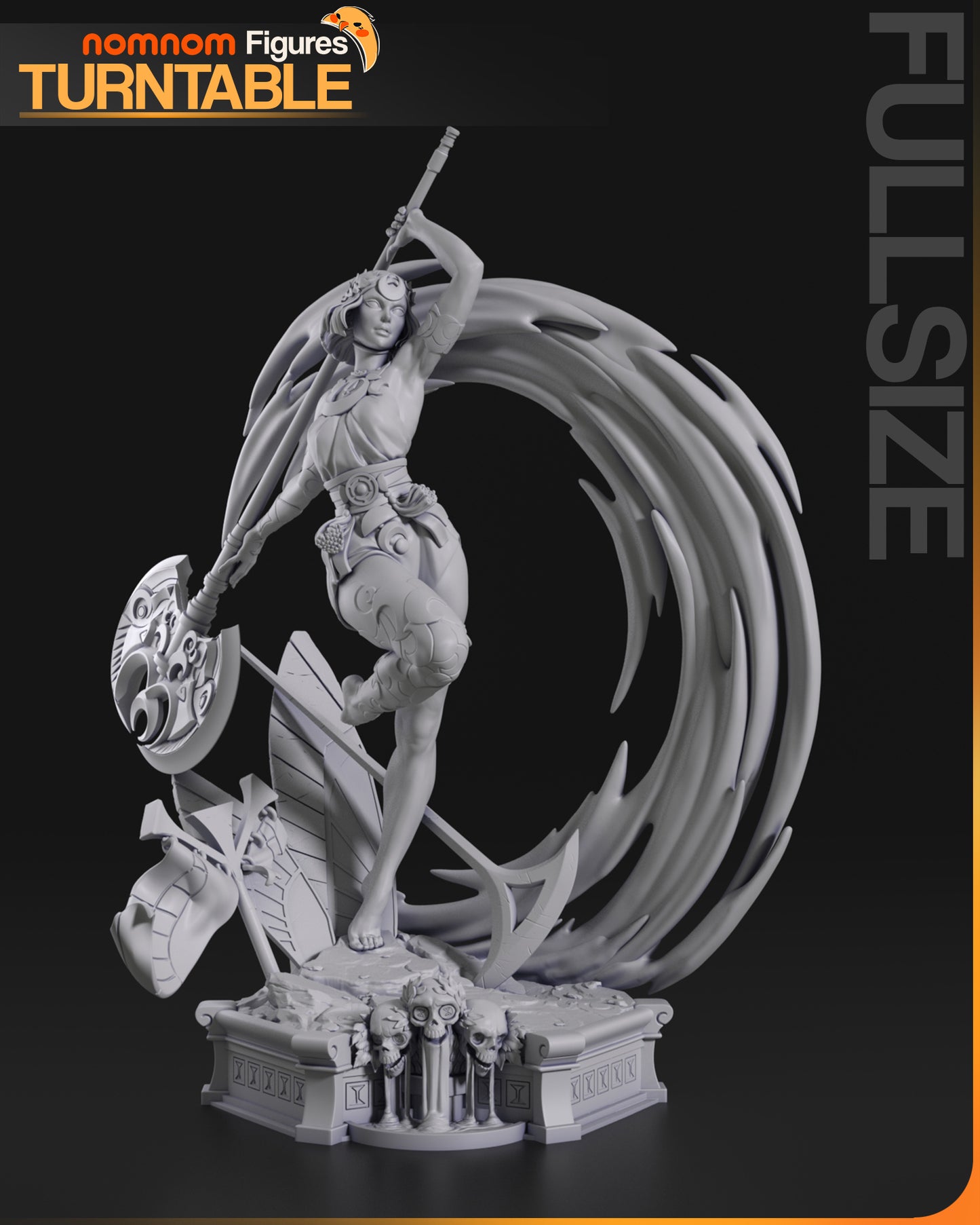 Melinoe - Unassembled and Unpainted Garage Kit - Model Designed by NomNom Figures