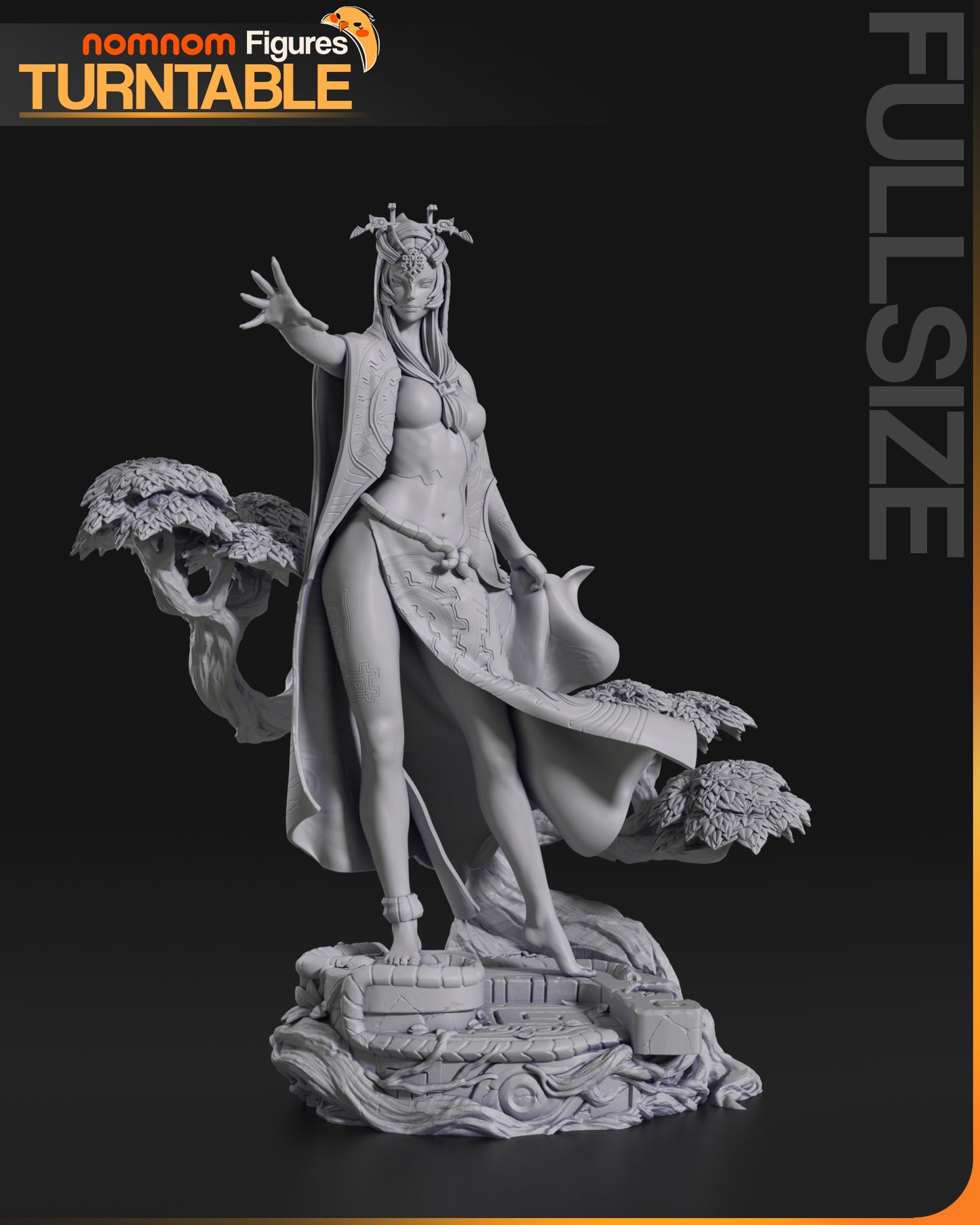 Midna - Unassembled and Unpainted Garage Kit - Model Designed by NomNom Figures