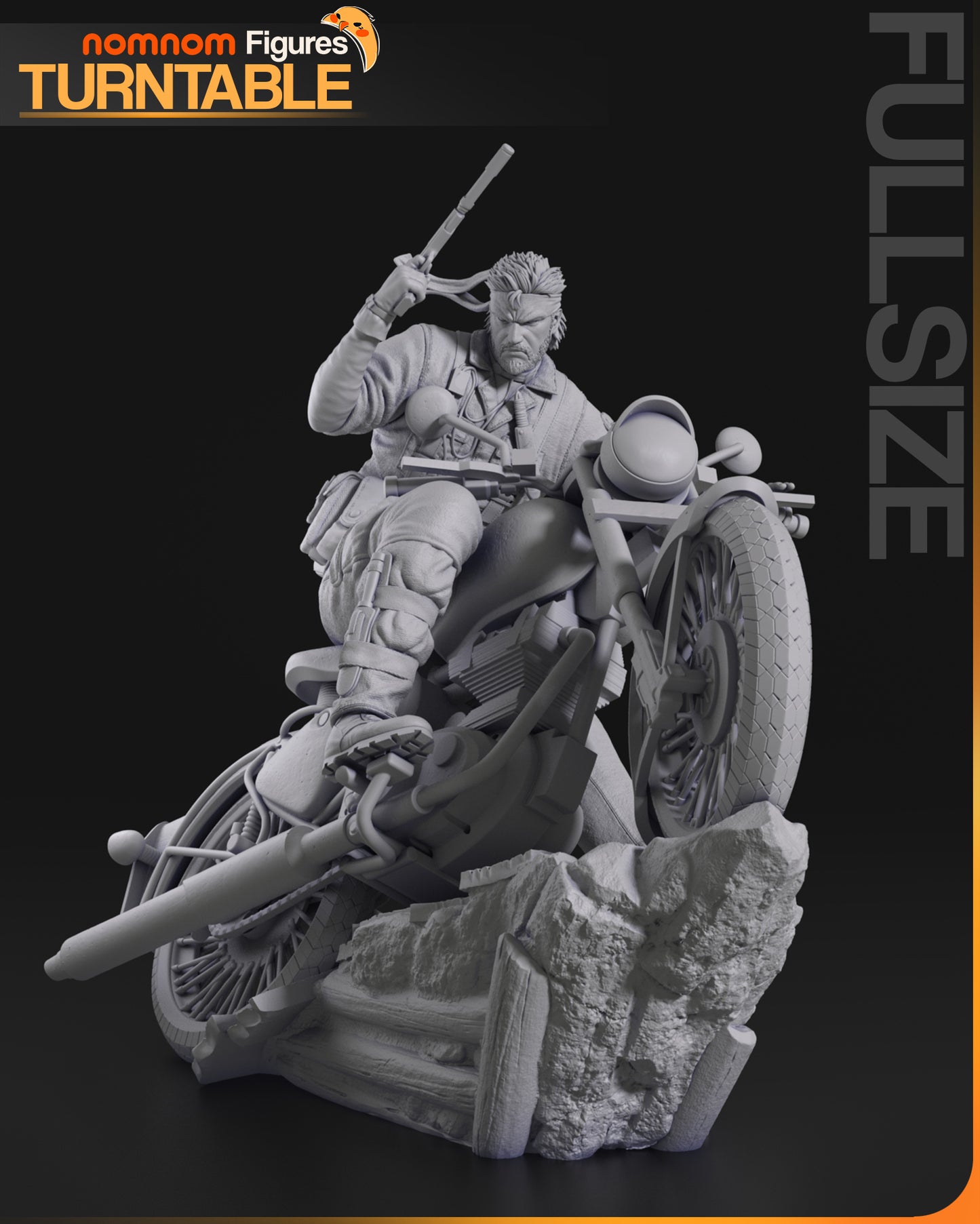Snake - Unassembled and Unpainted Garage Kit - Model Designed by NomNom Figures