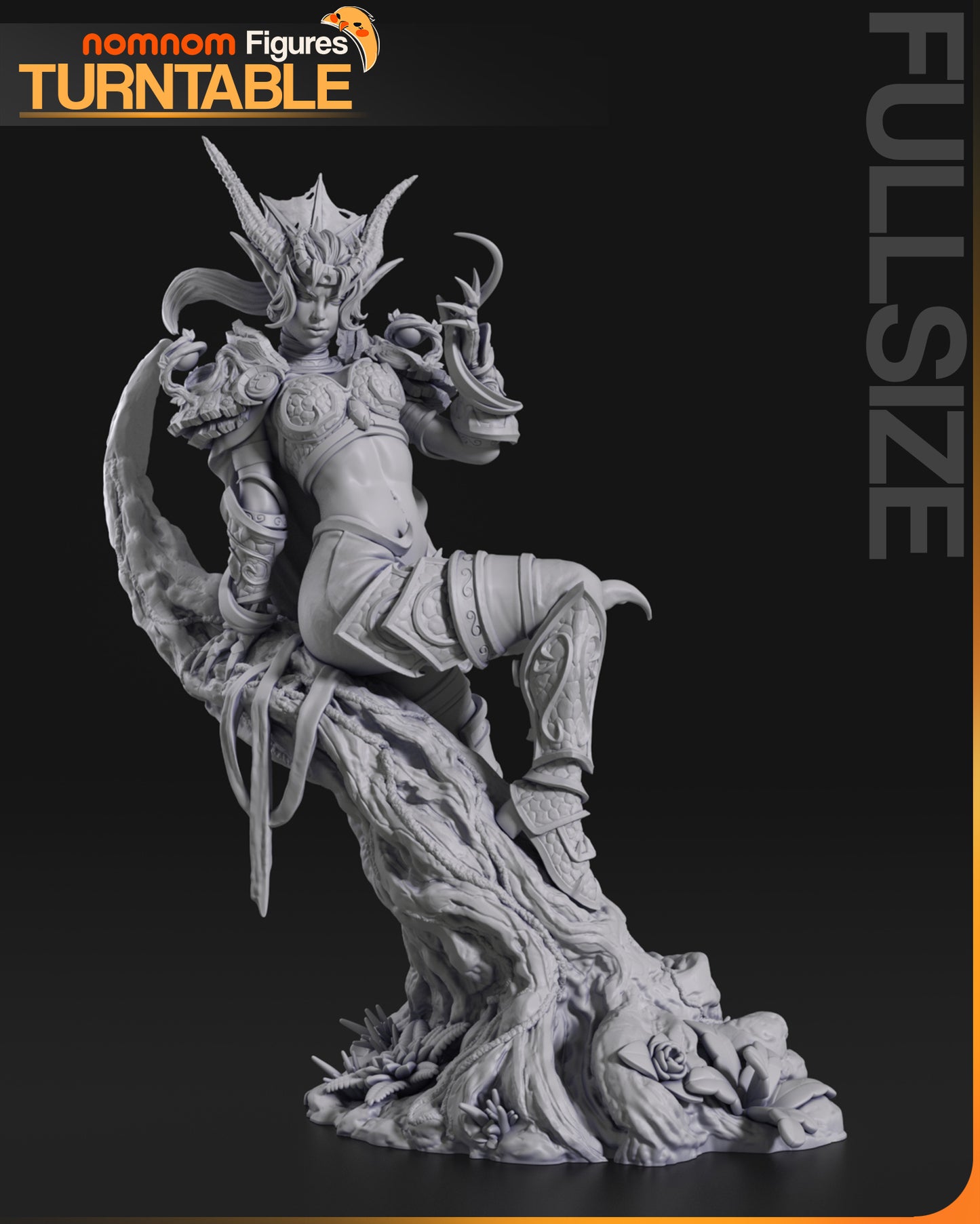 Ysera - Unassembled and Unpainted Garage Kit - Model Deisgned by NomNom Figures