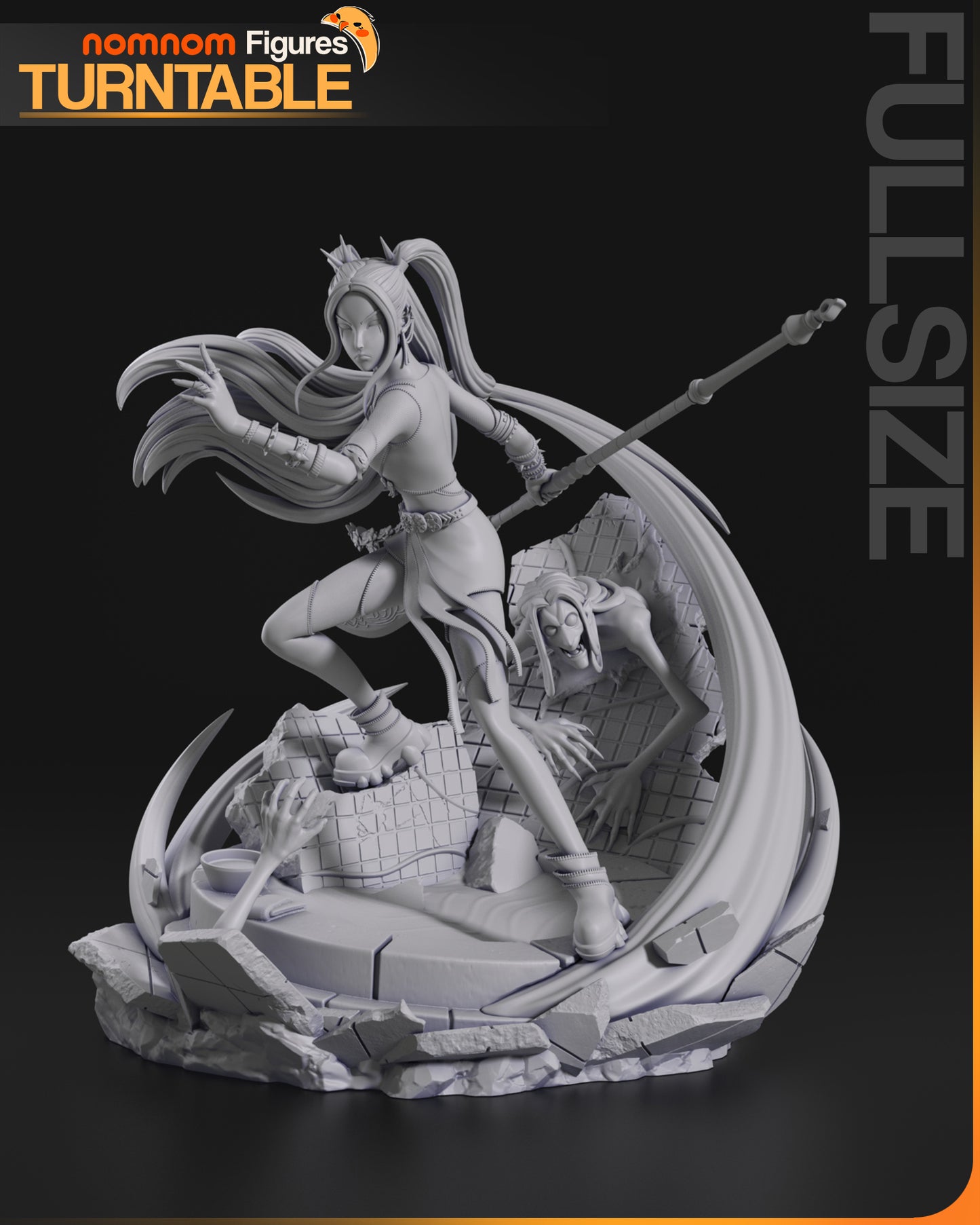 Mira - Unassembled and Unpainted Garage Kit - Model Designed by NomNom Figures