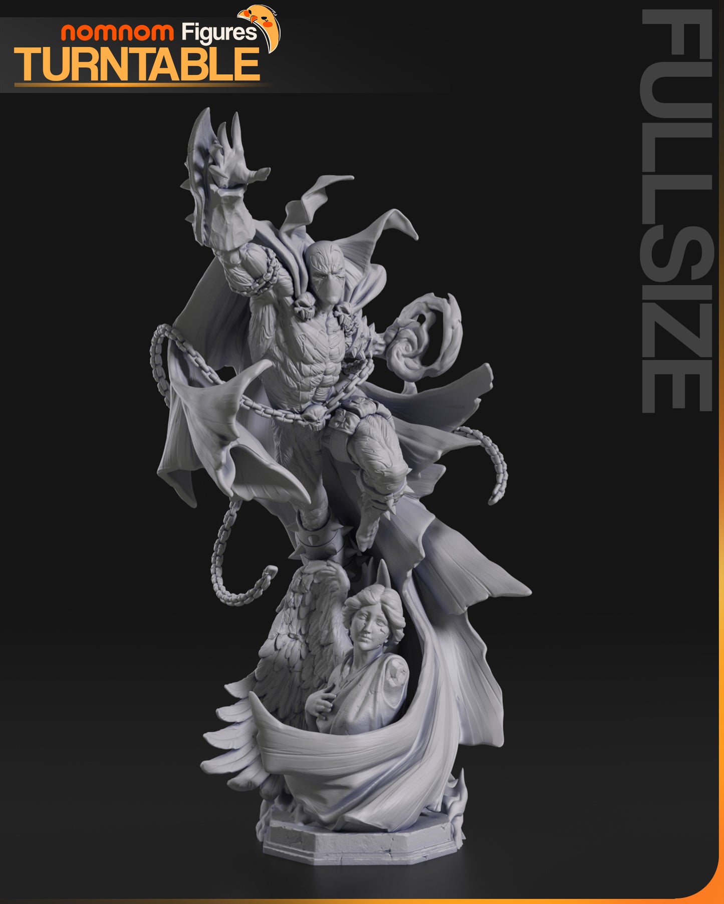 Spawn - Unassembled and Unpainted Garage Kit - Model Designed by NomNom Figures