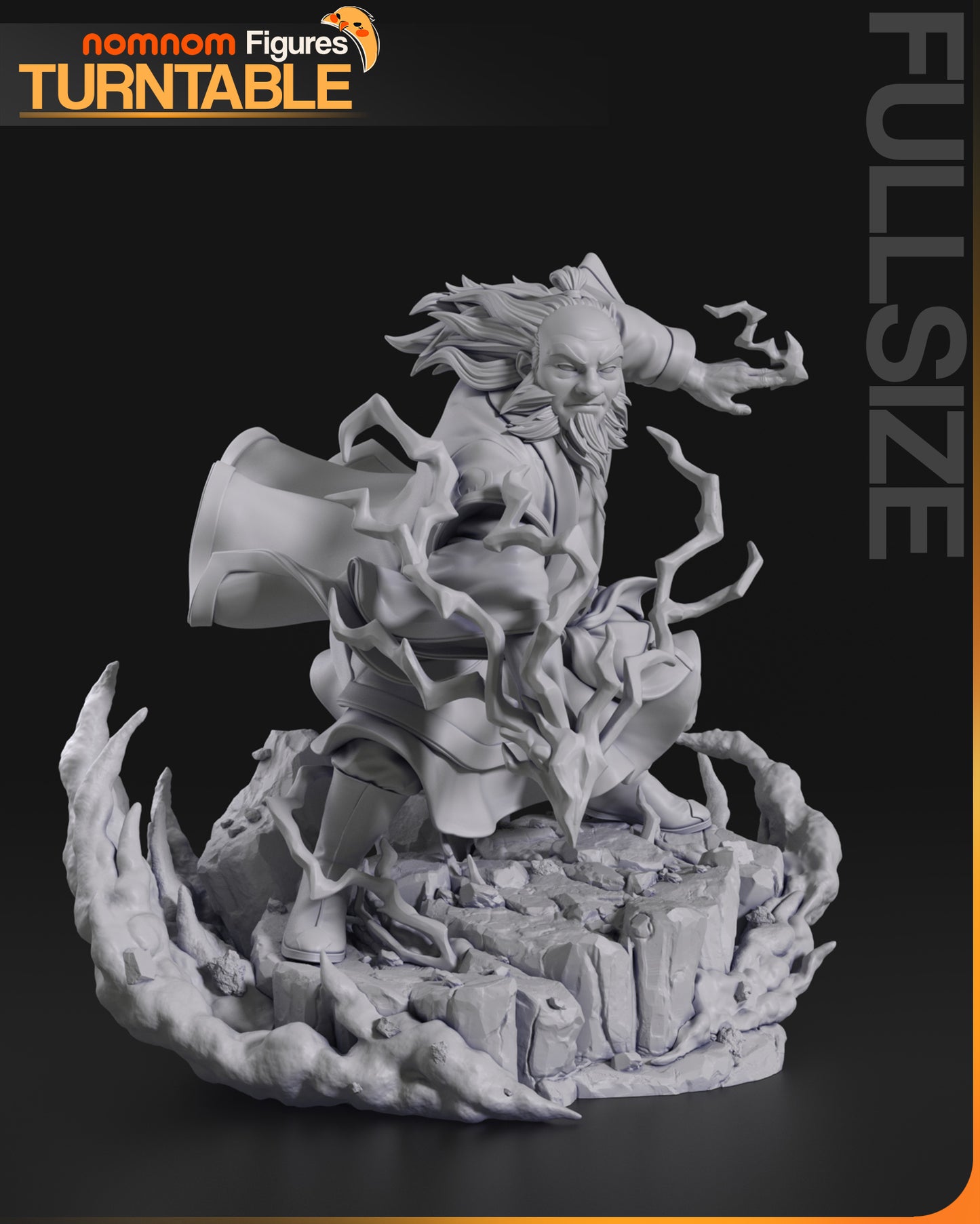 Iroh - Unassembled and Unpainted Garage Kit - Model Designed by NomNom Figures