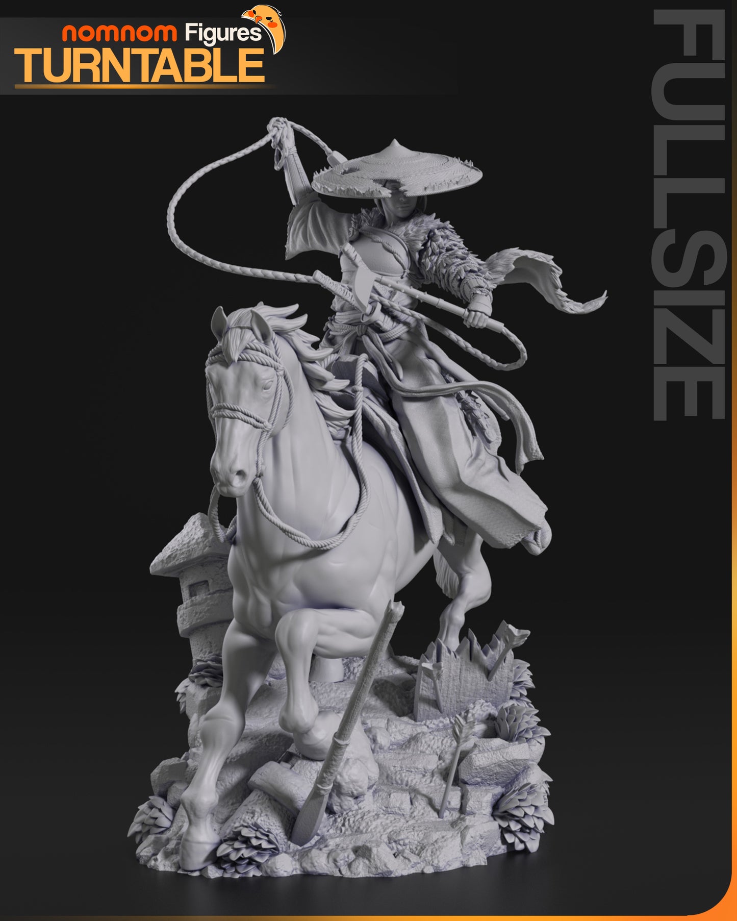 Atsu - Unassembled and Unpainted Garage Kit - Model Designed by NomNom Figures