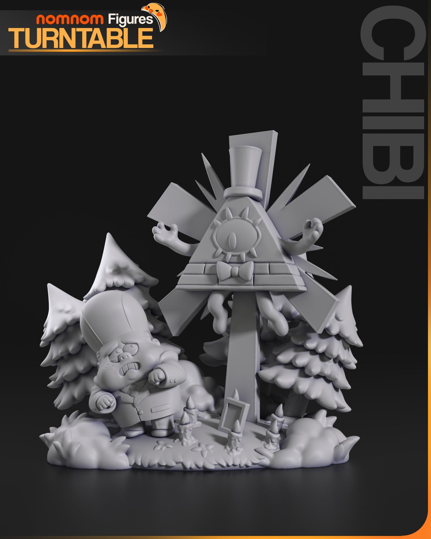 Bill Cypher - Unassembled and Unpainted Garage Kit - Model Designed by NomNom Figures