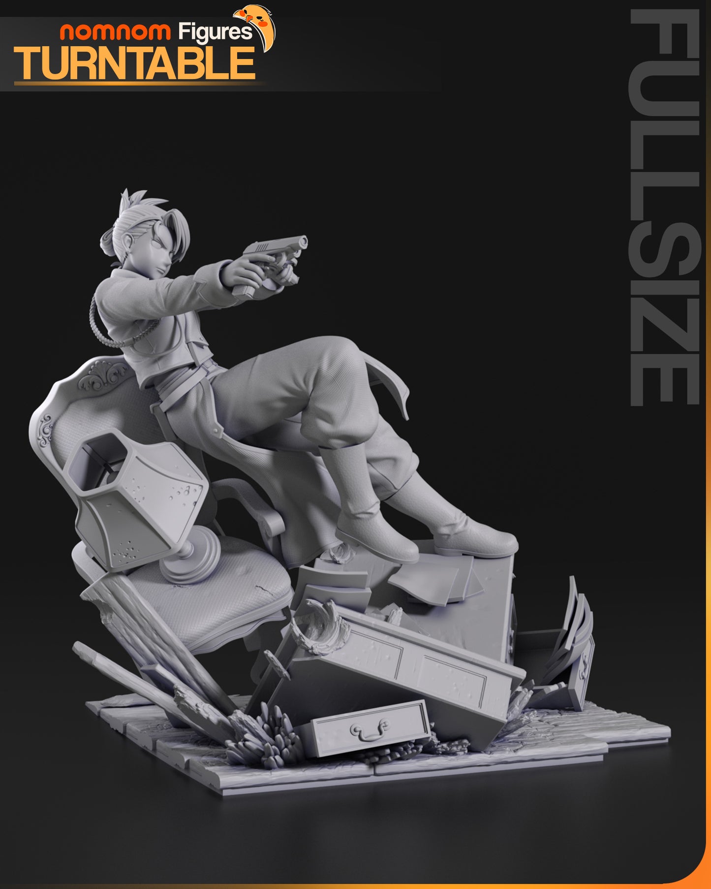 Riza - Unasseembled and Unpainted Garage Kit - Model Designed by NomNom Figures