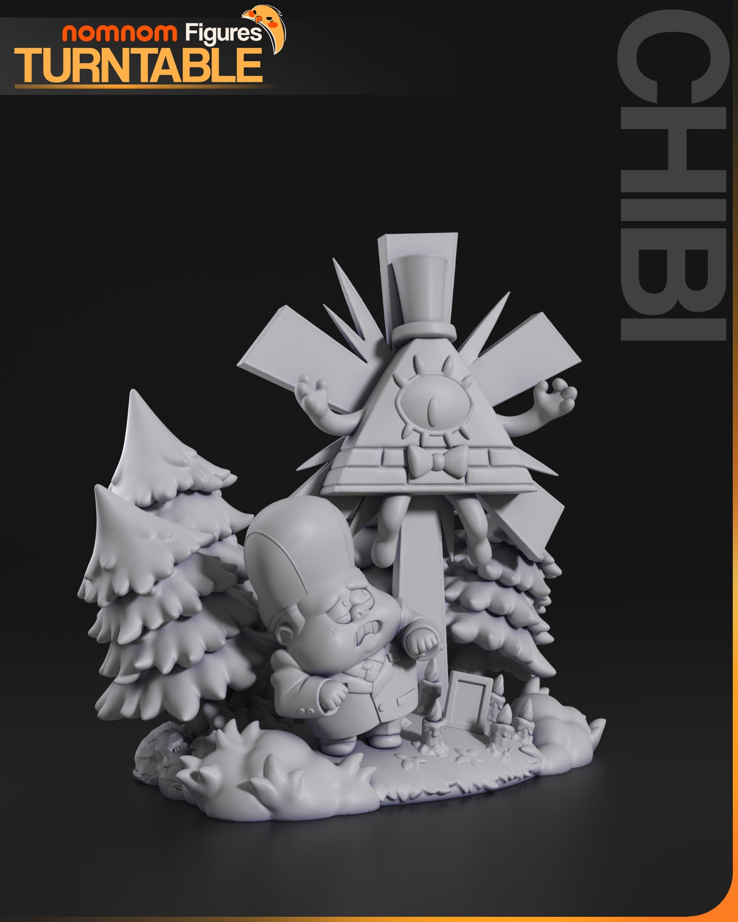 Bill Cypher - Unassembled and Unpainted Garage Kit - Model Designed by NomNom Figures