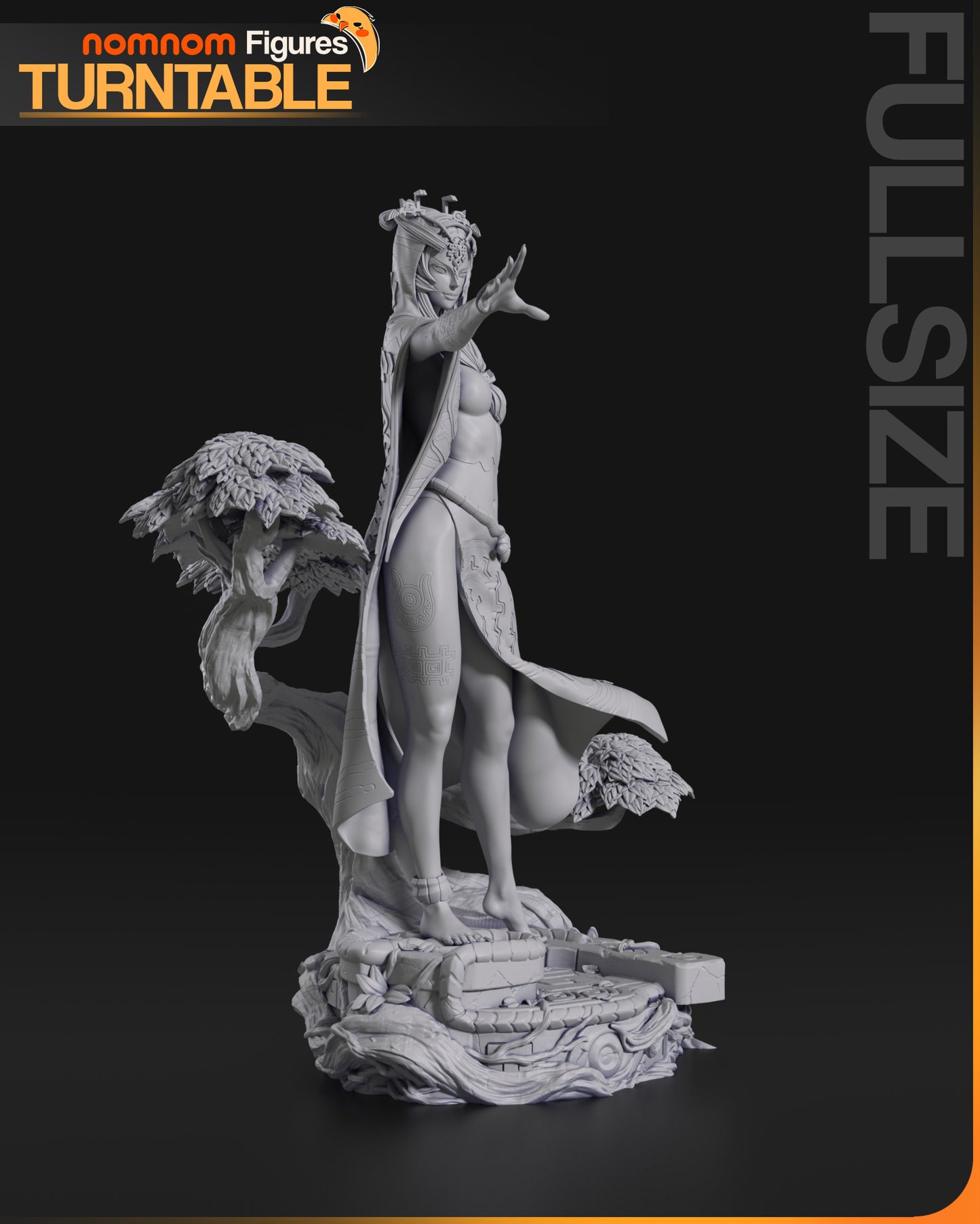 Midna - Unassembled and Unpainted Garage Kit - Model Designed by NomNom Figures