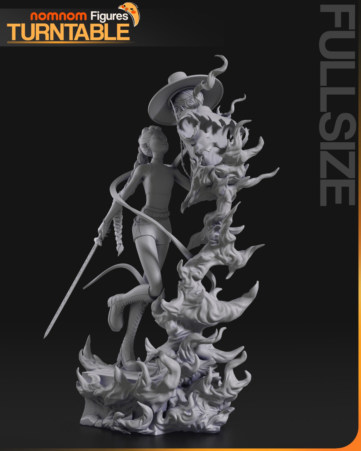 Rumi - Unassembled and Unpainted Garage Kit - Model Designed by NomNom Figures