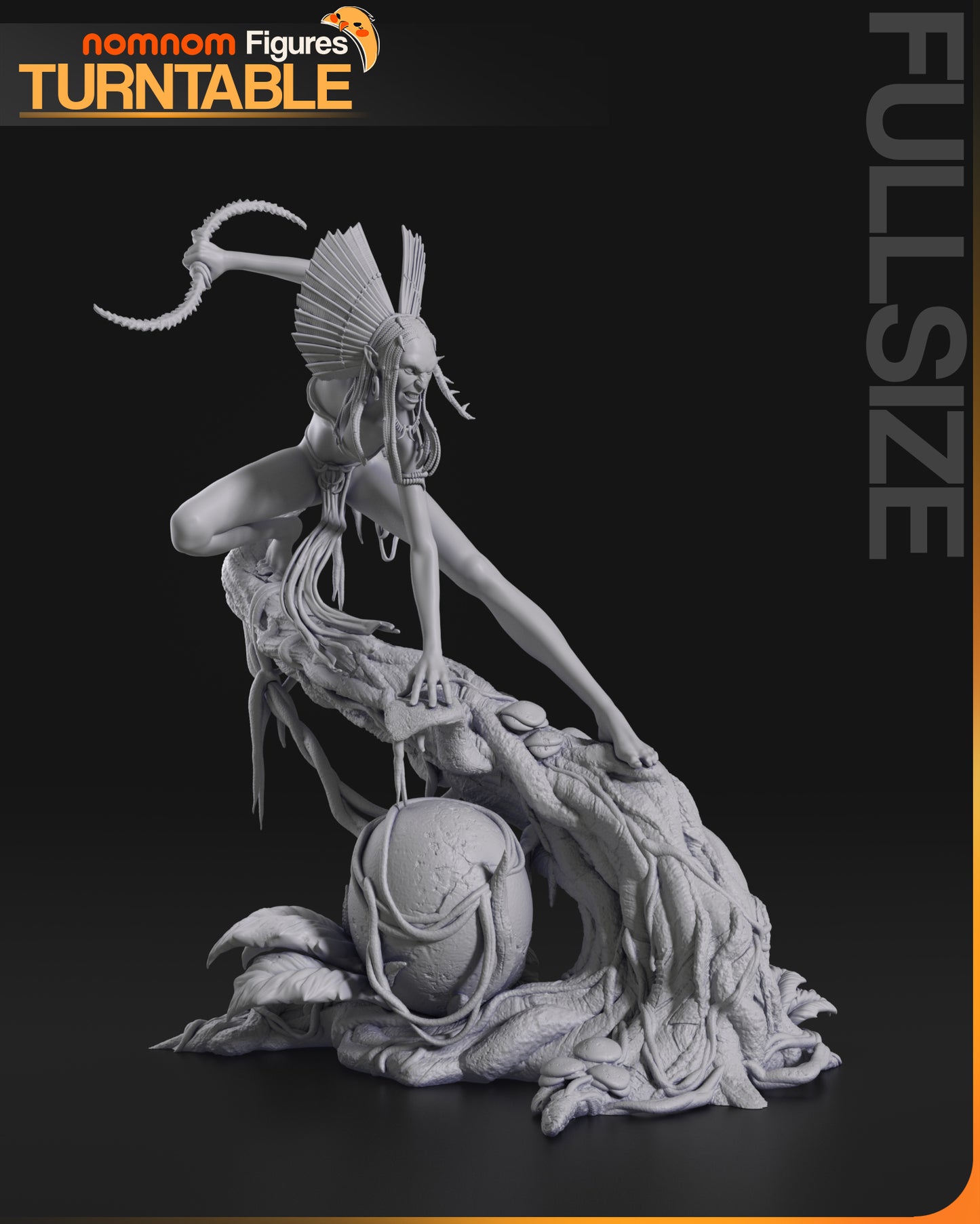 Varang - Unassembled and Unpainted Garage Kit - Model Designed by Nomnom Figures