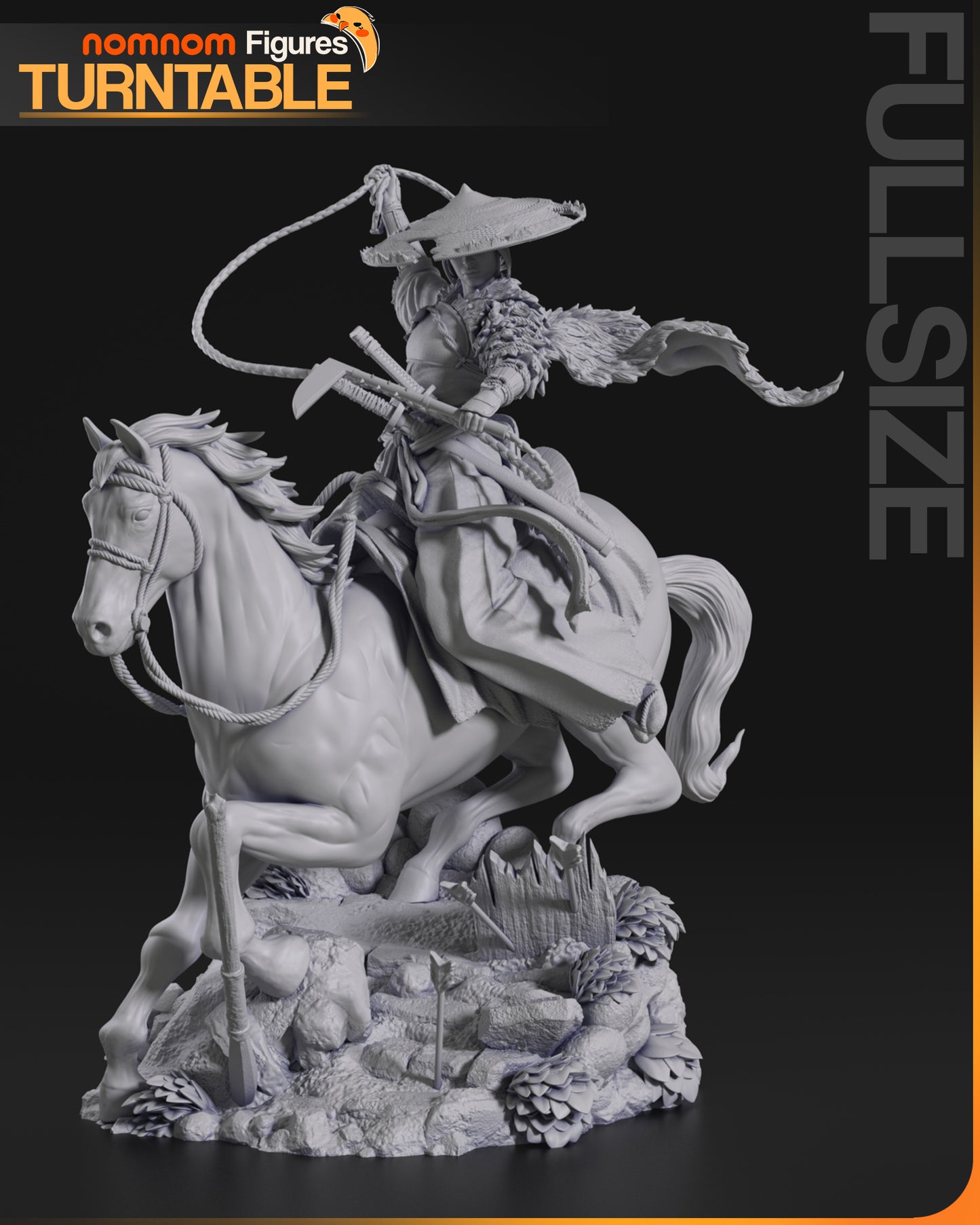 Atsu - Unassembled and Unpainted Garage Kit - Model Designed by NomNom Figures