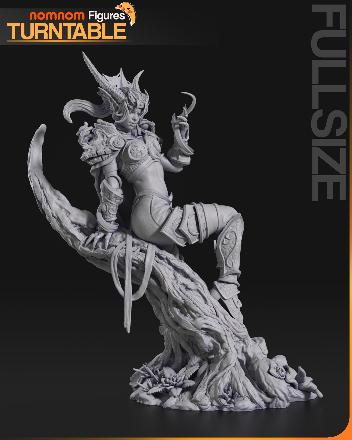 Ysera - Unassembled and Unpainted Garage Kit - Model Deisgned by NomNom Figures