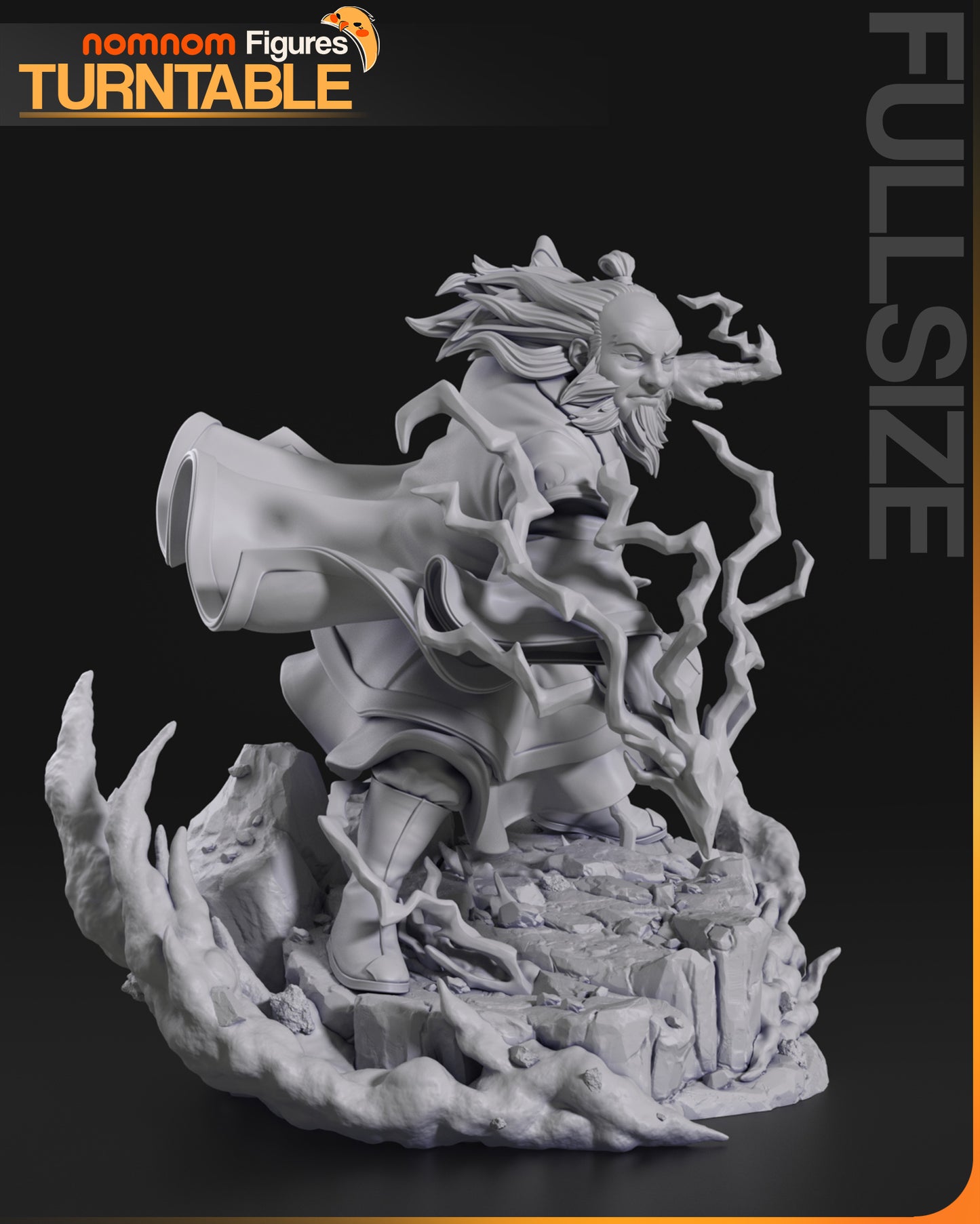 Iroh - Unassembled and Unpainted Garage Kit - Model Designed by NomNom Figures