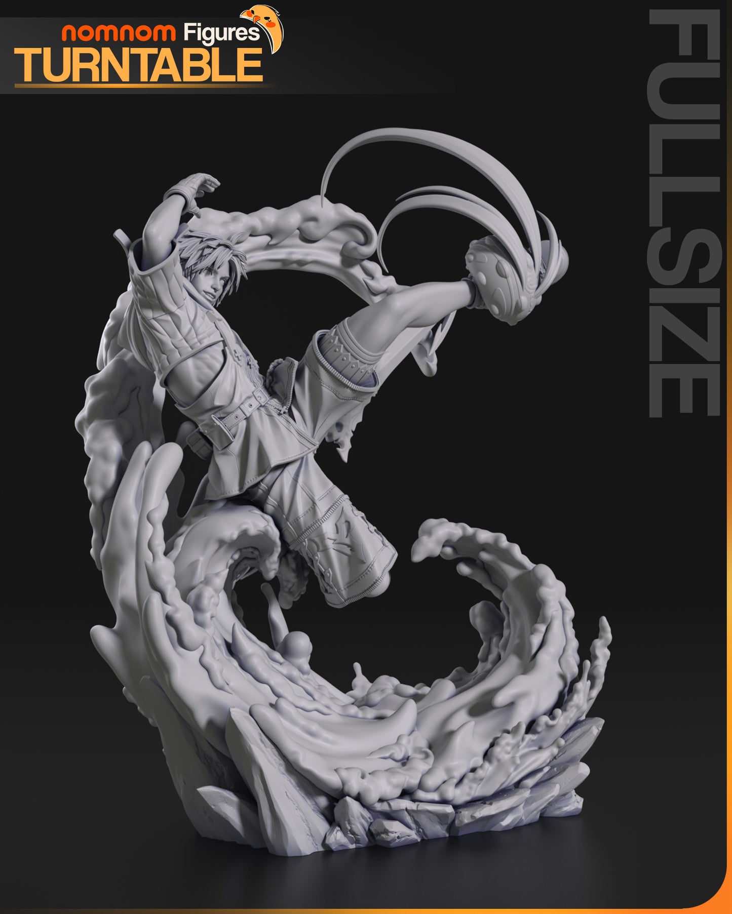 Tidus - Unassembled and Unpainted Garage Kit - Model Designed by NomNom Figures