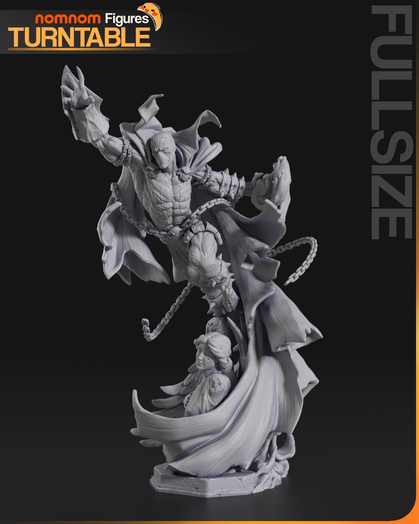 Spawn - Unassembled and Unpainted Garage Kit - Model Designed by NomNom Figures