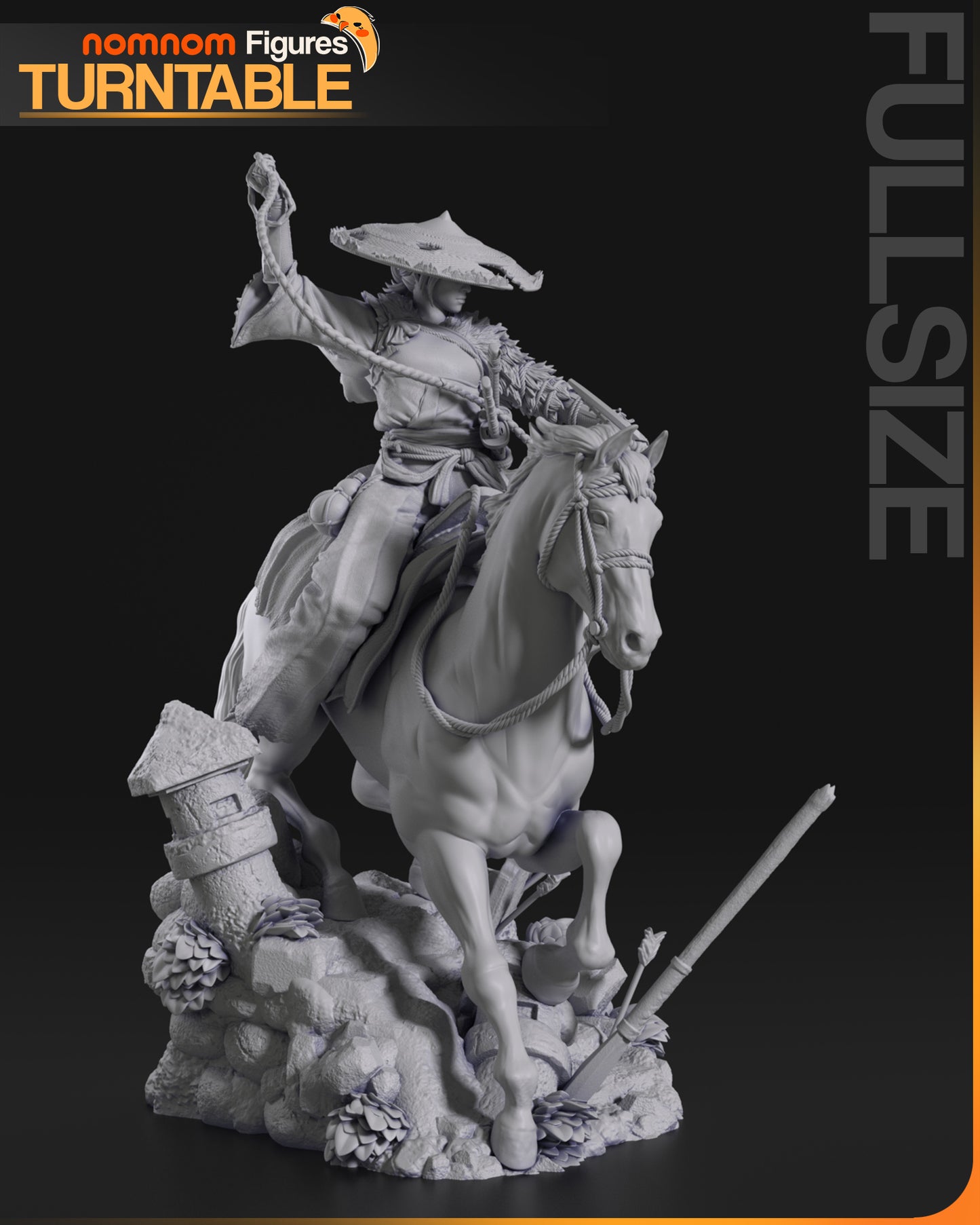 Atsu - Unassembled and Unpainted Garage Kit - Model Designed by NomNom Figures