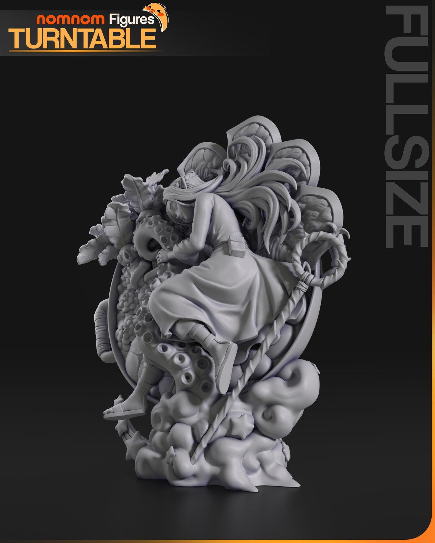 Marcille - Unassembled and Unpainted Garage Kit - Model Designed by NomNom Figures