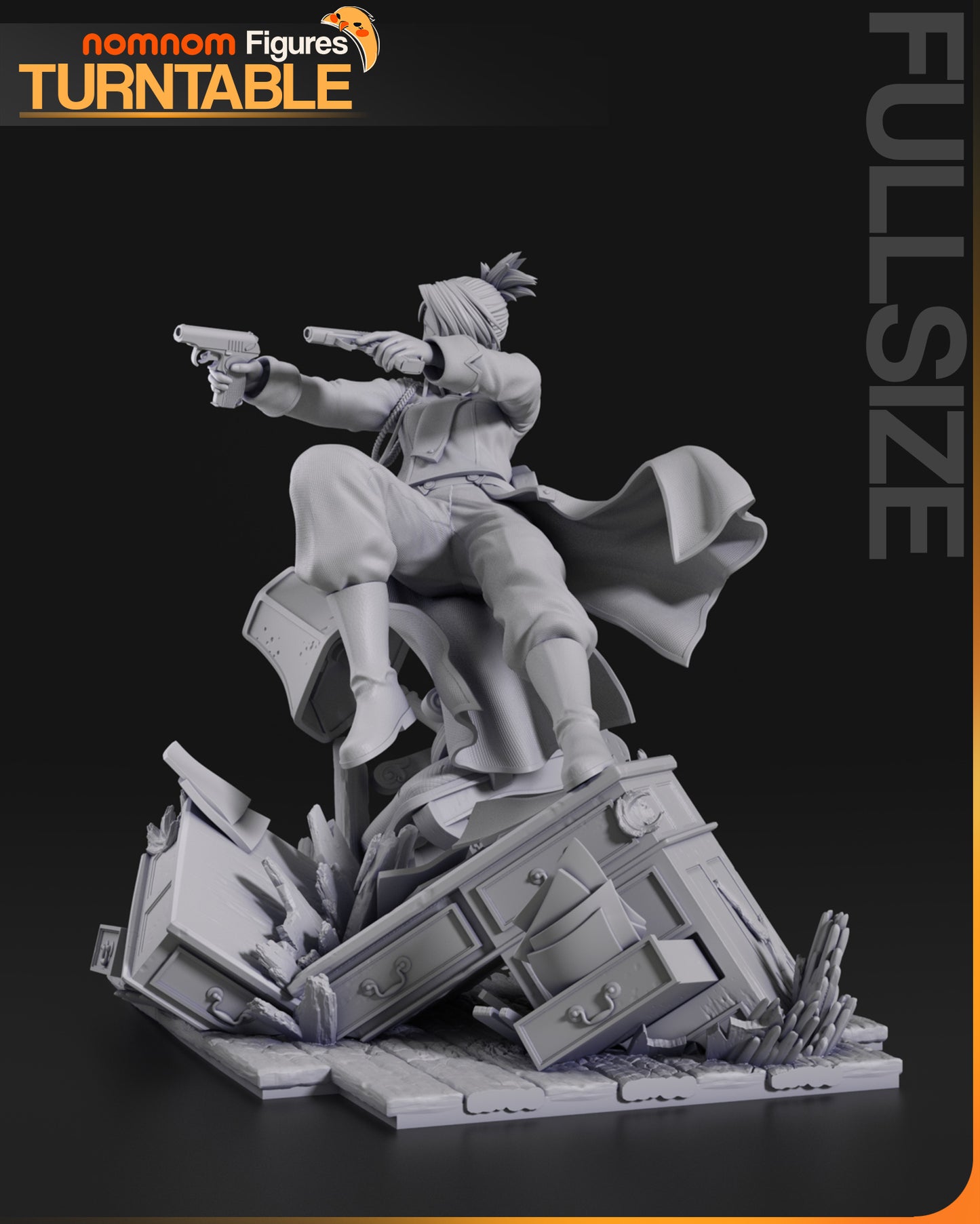 Riza - Unasseembled and Unpainted Garage Kit - Model Designed by NomNom Figures