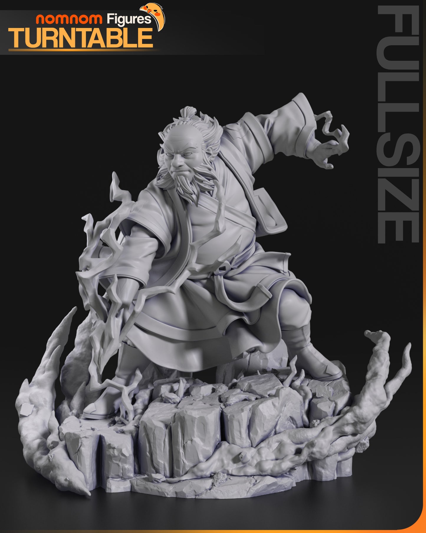 Iroh - Unassembled and Unpainted Garage Kit - Model Designed by NomNom Figures