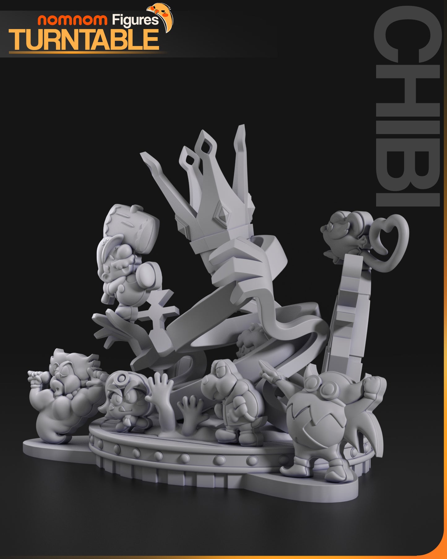 Chibi Paper Mario - Unassembled and Unpainted Garage Kit - Model Designed by NomNom Figures